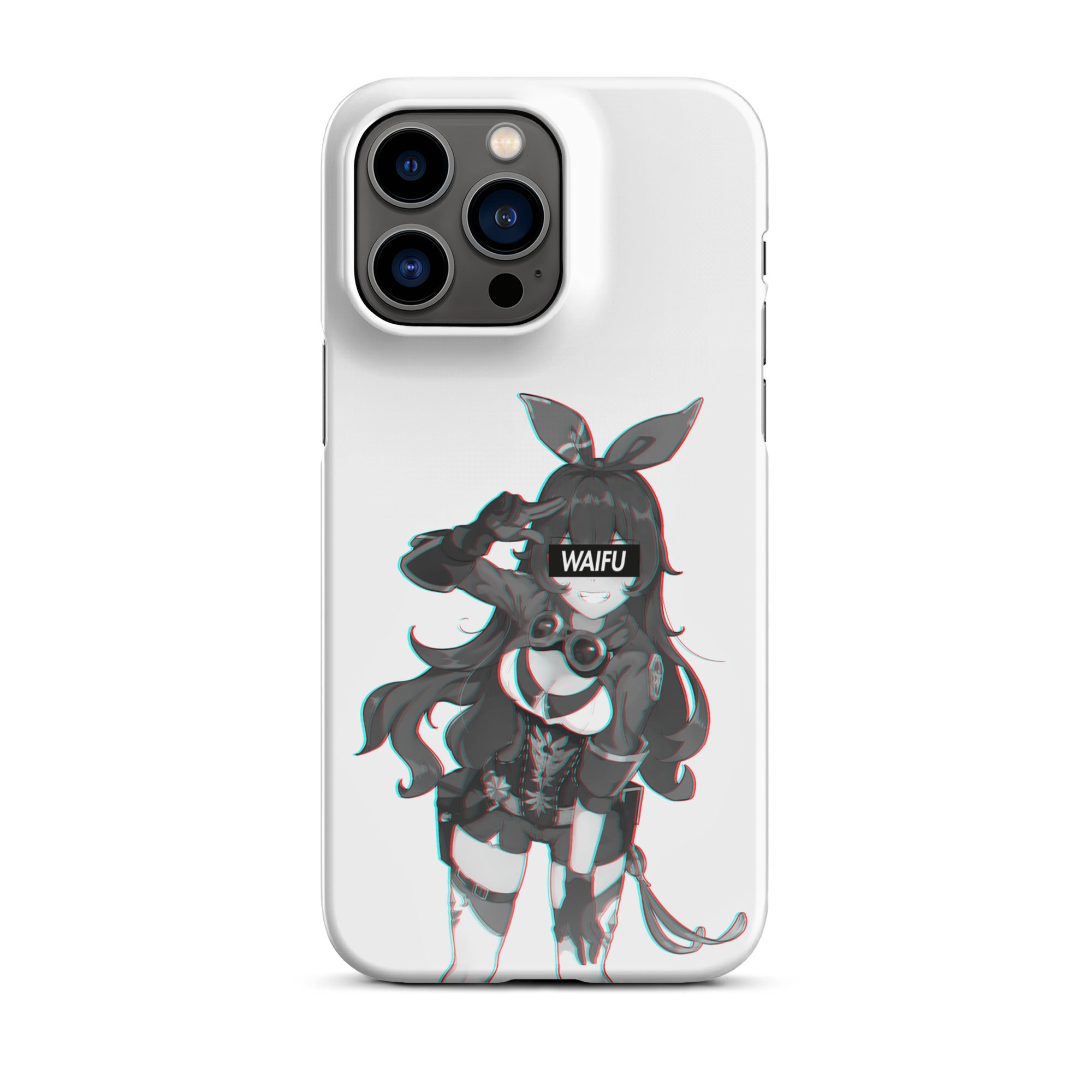 Amber Waifu Material #001 iPhone Premium Case