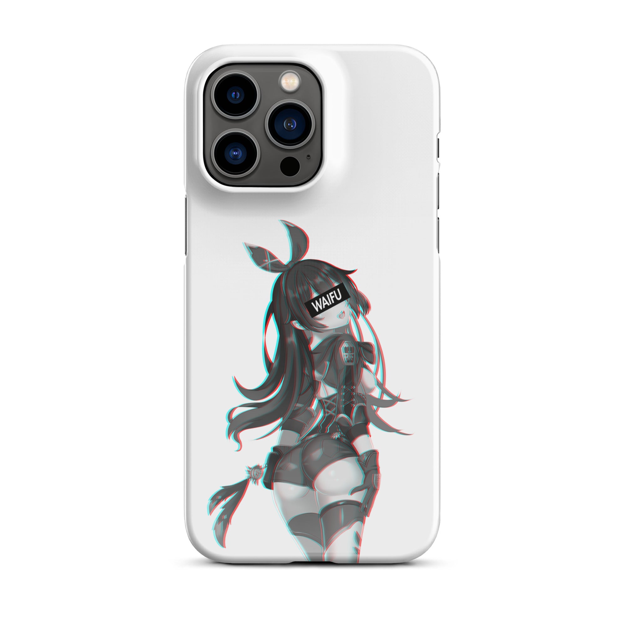 Amber Waifu Material #002 iPhone Premium Case