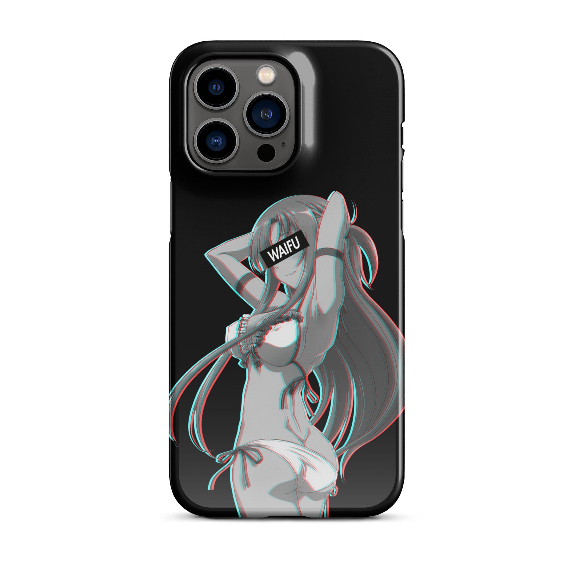 Asuna Waifu Material - Black Edition #002 iPhone Premium Case