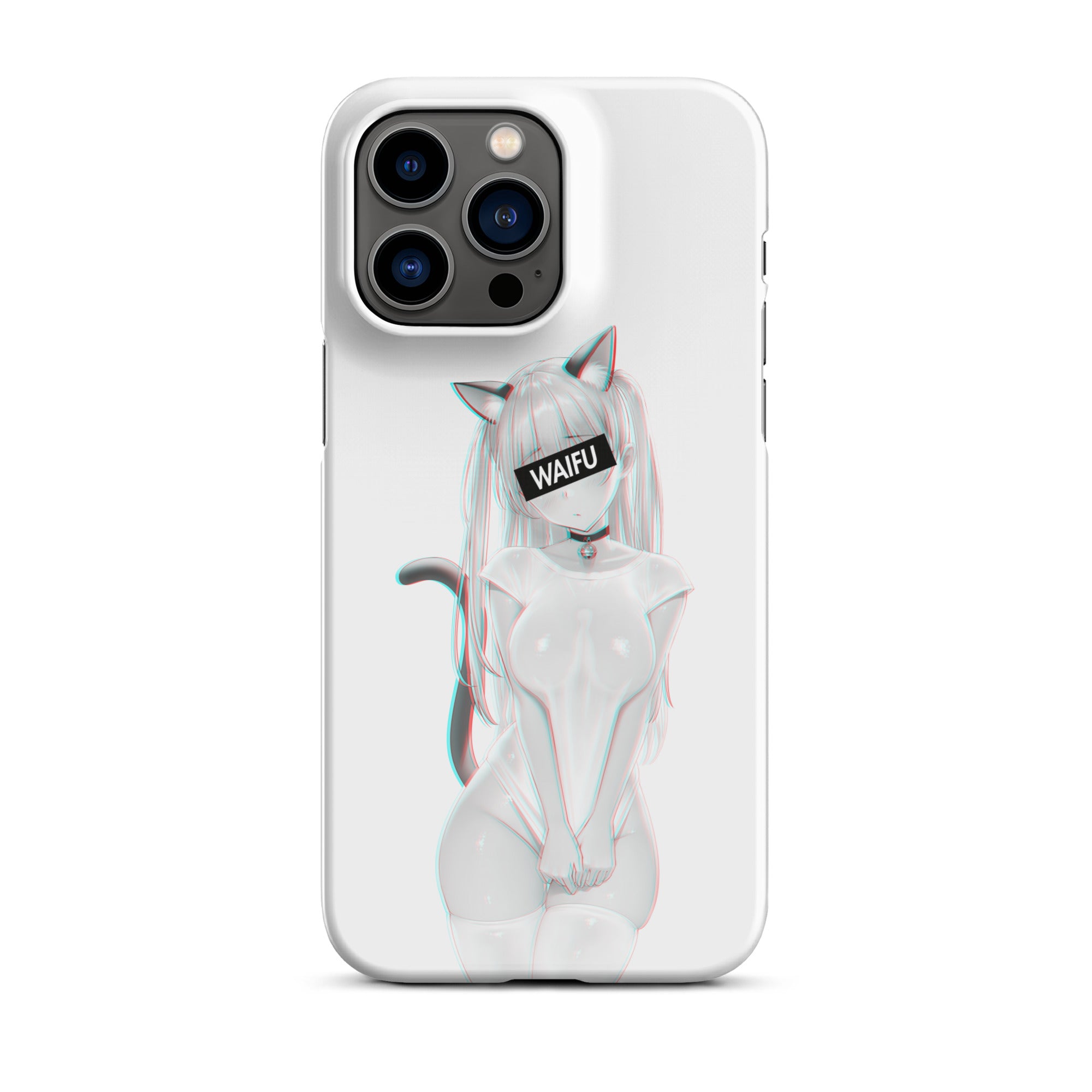 Cute Anime Girl Waifu Material #002 iPhone Premium Case