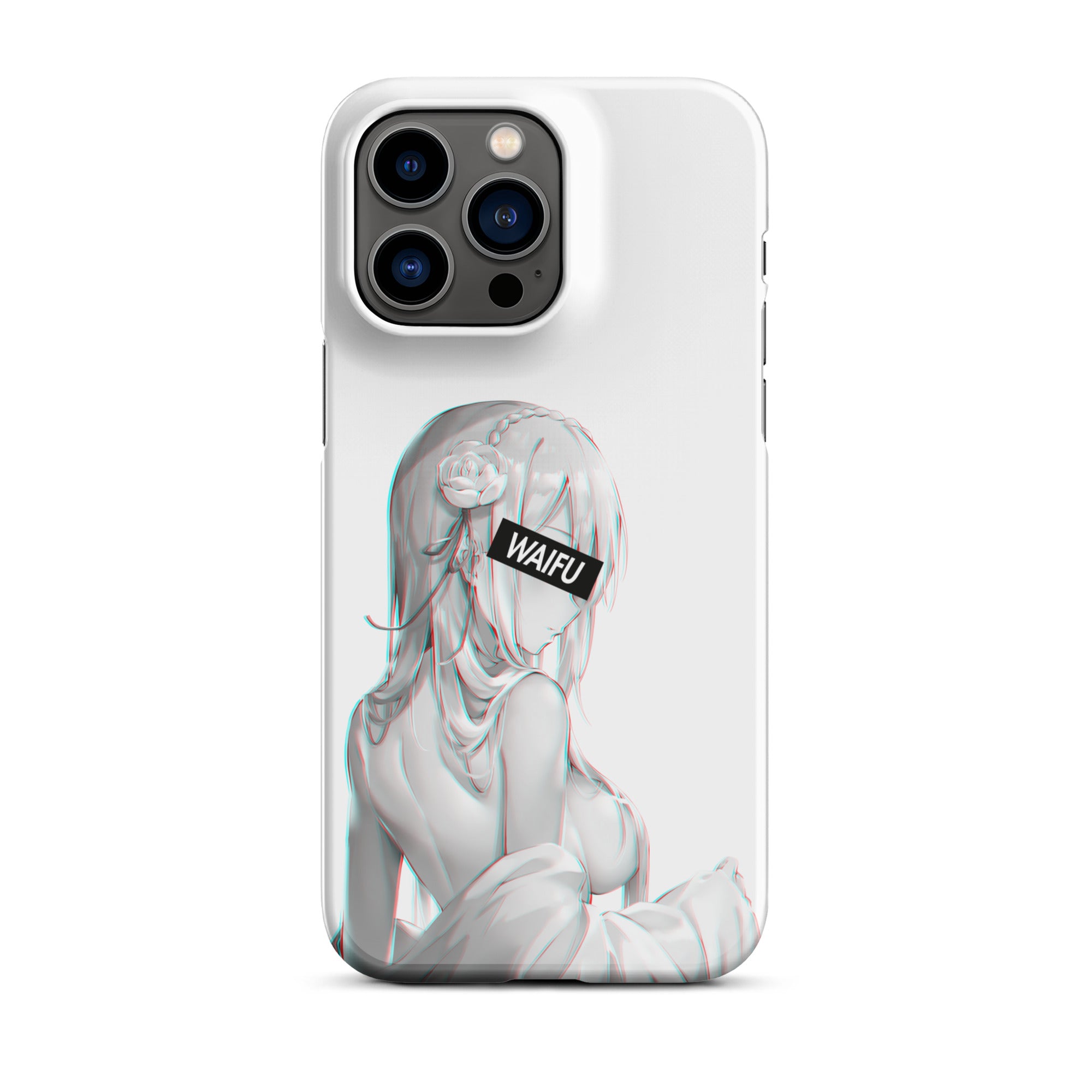 Emilia Waifu Material #001 iPhone Premium Case