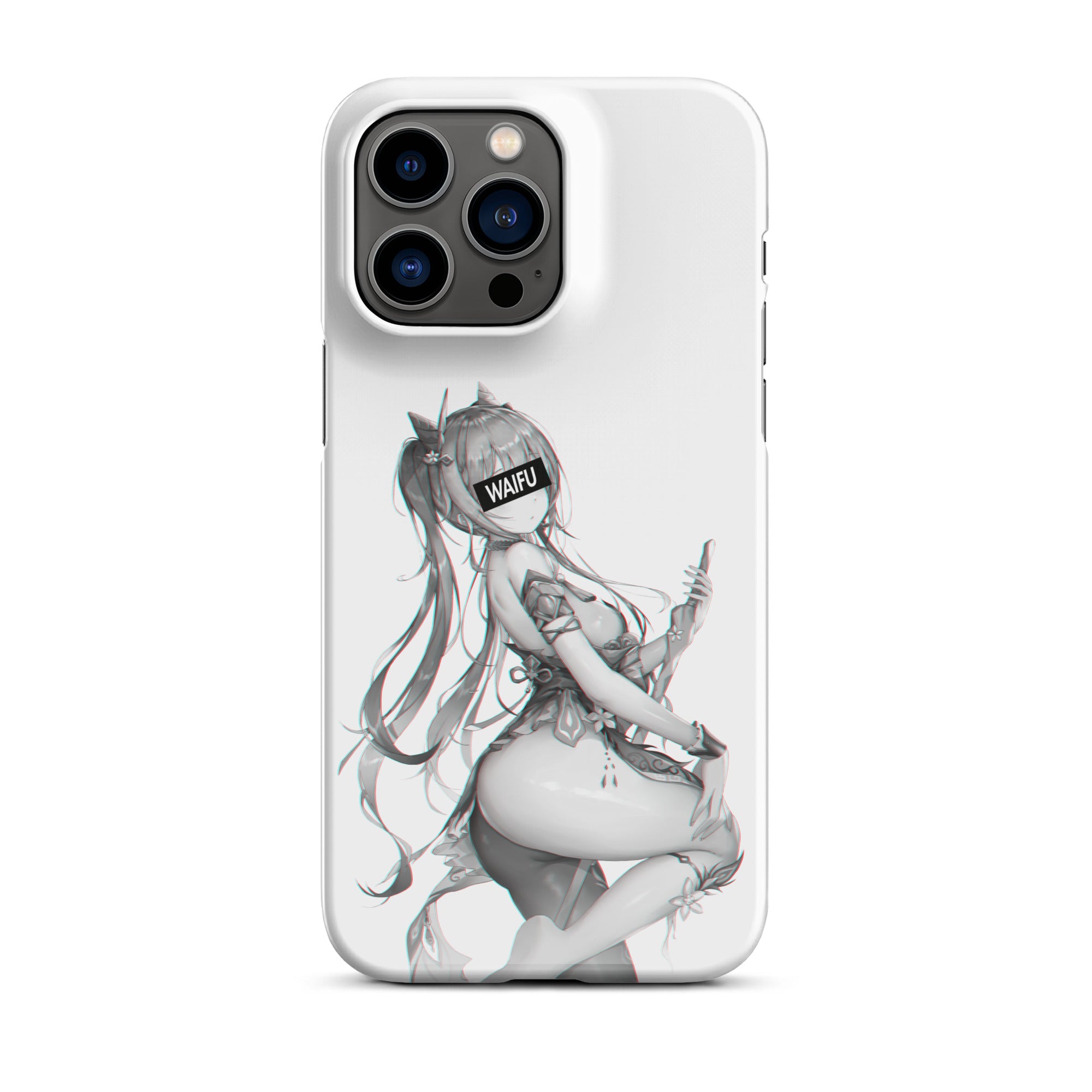 Keqing Waifu Material #003 iPhone Premium Case