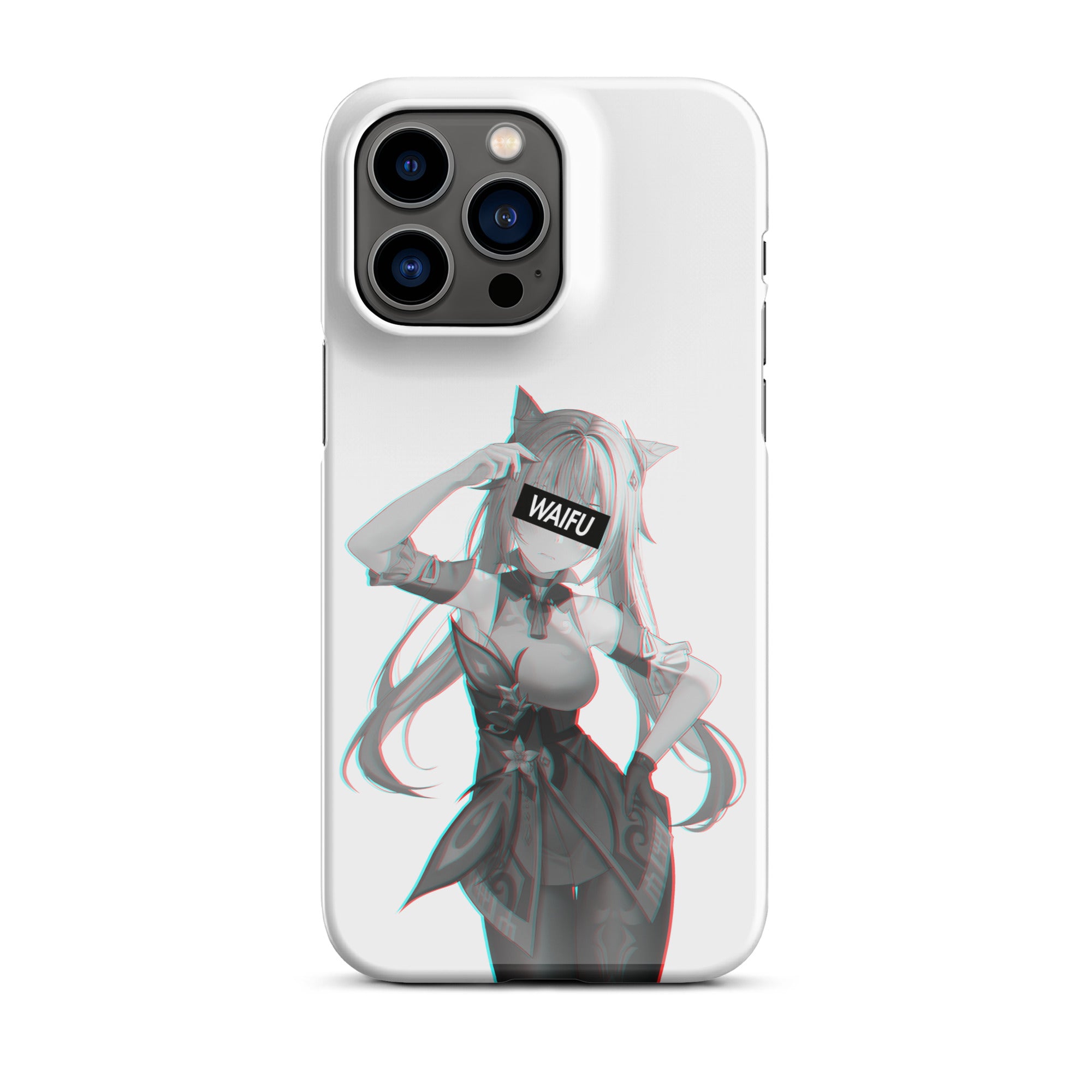 Keqing Waifu Material #004 iPhone Premium Case