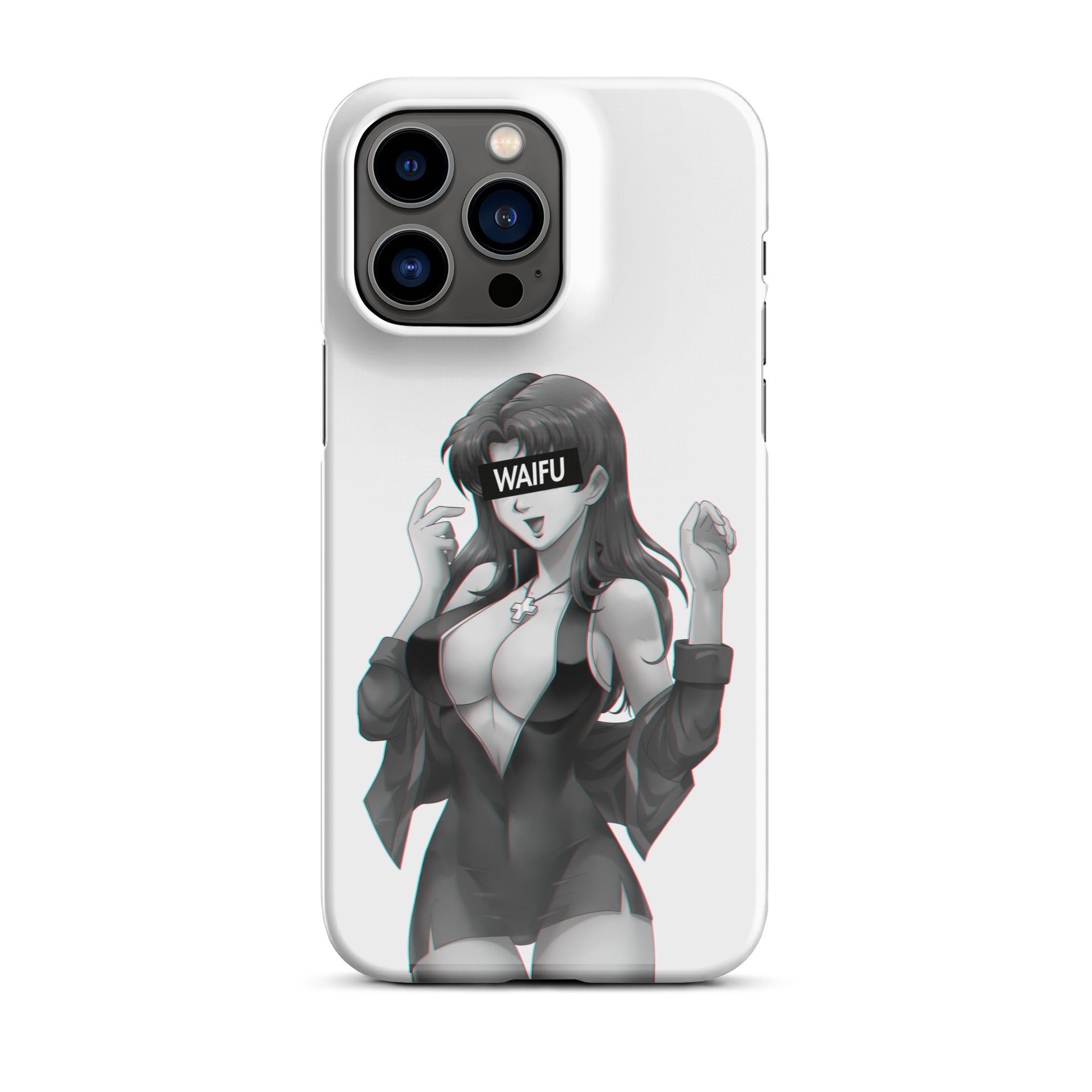 Misato Waifu Material #001 iPhone Premium Case