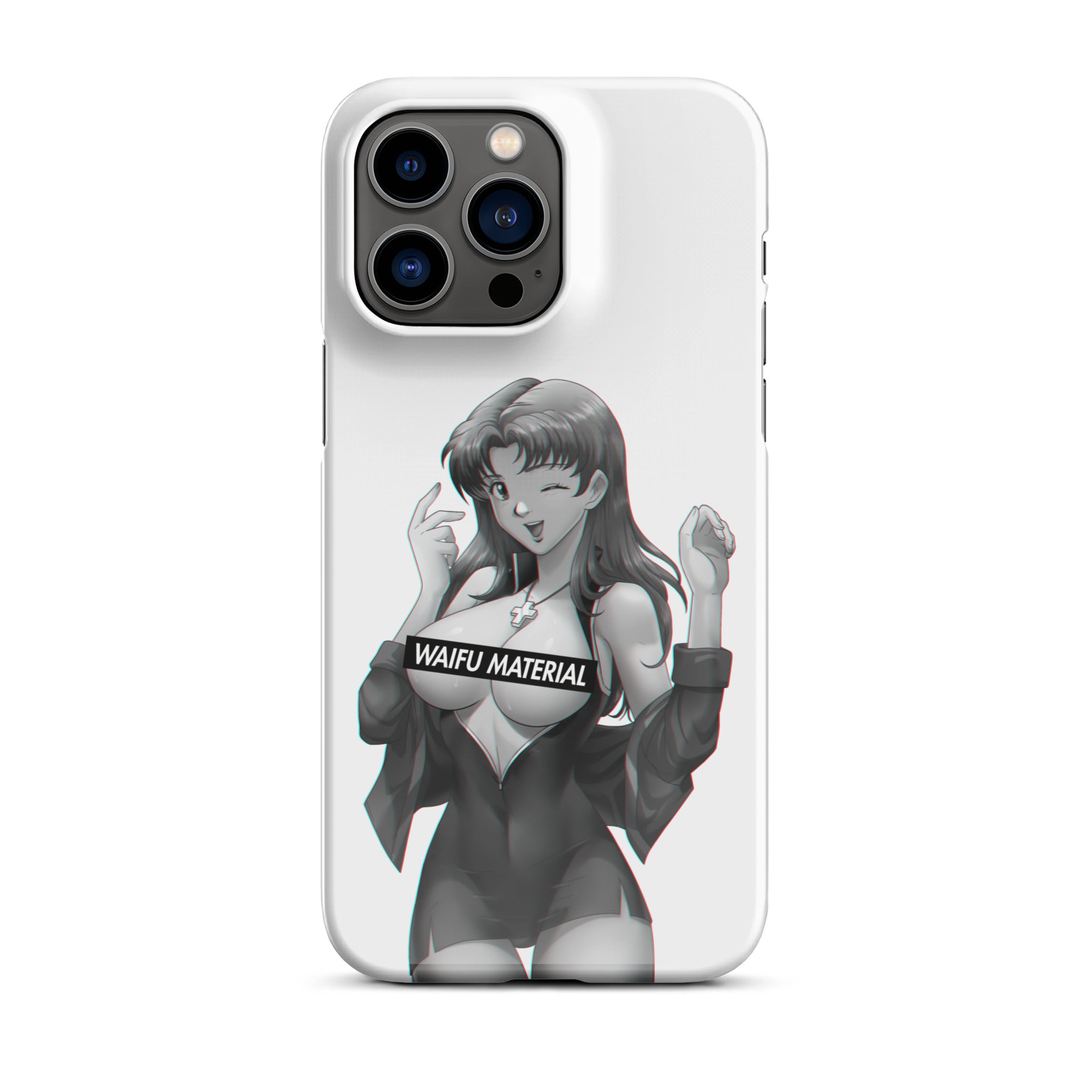Misato Waifu Material #002 iPhone Premium Case
