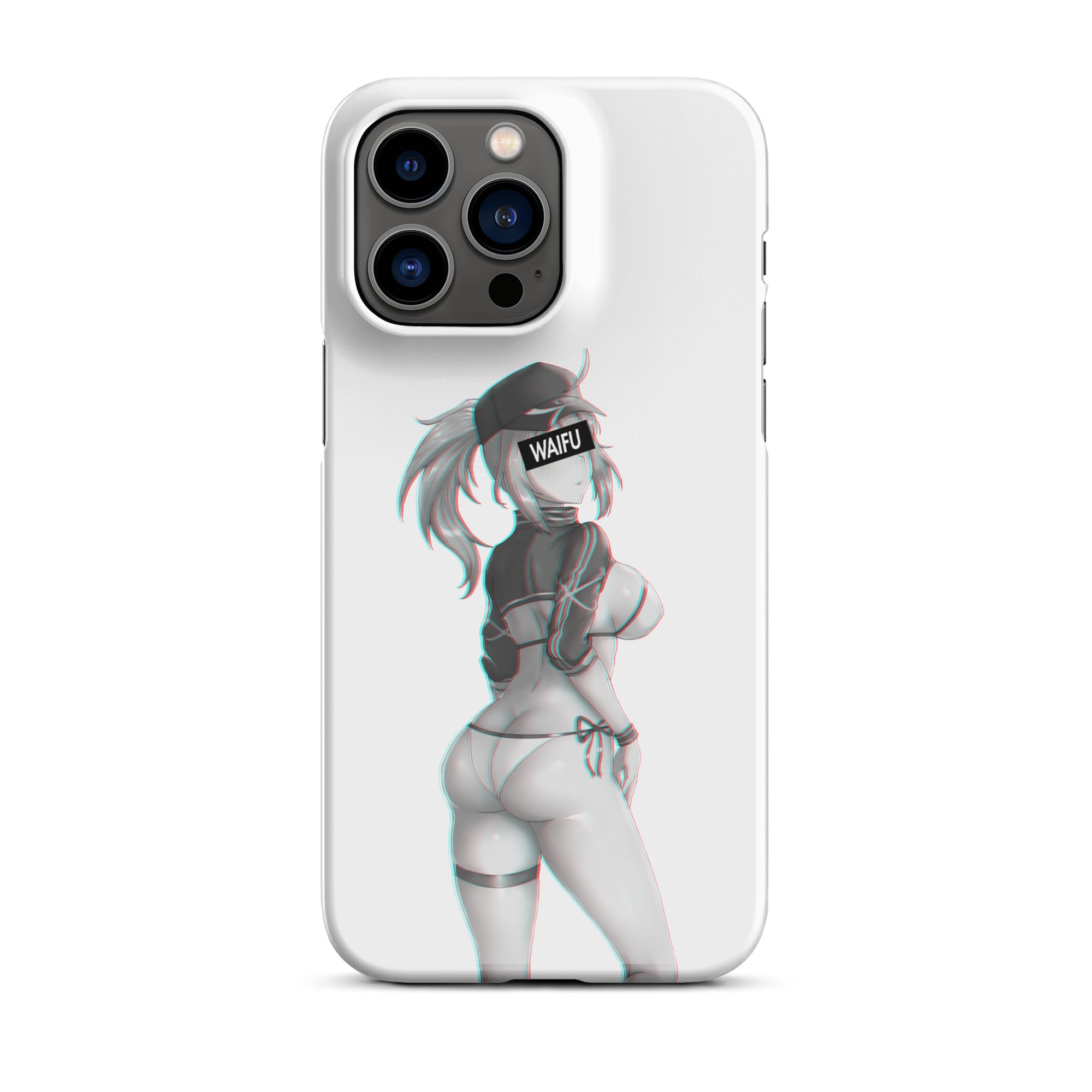 Mysterious Heroine Waifu Material #002 iPhone Premium Case