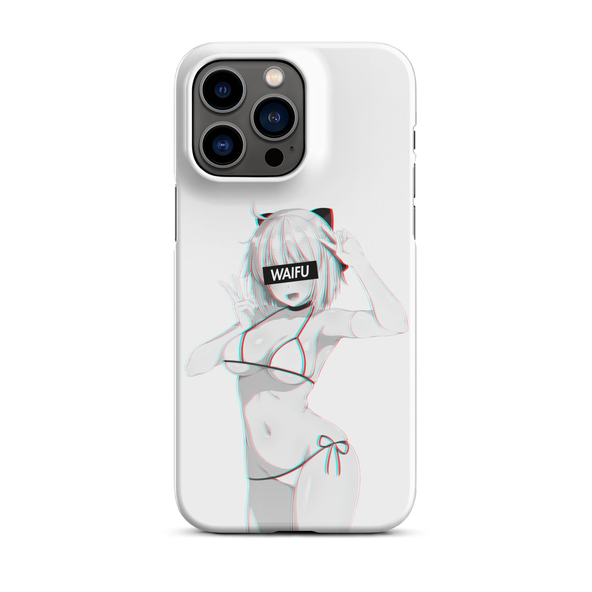Okita Waifu Material #001 iPhone Premium Case