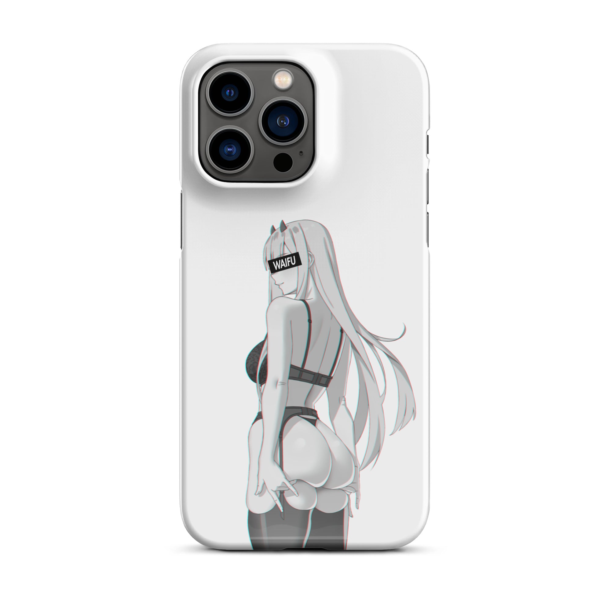 Zero Two Waifu Material #001 iPhone Premium Case