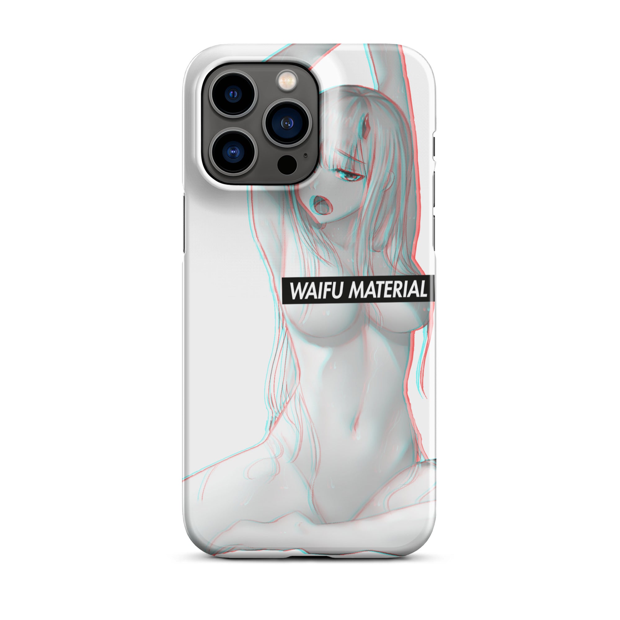 Zero Two Waifu Material #003 iPhone Premium Case