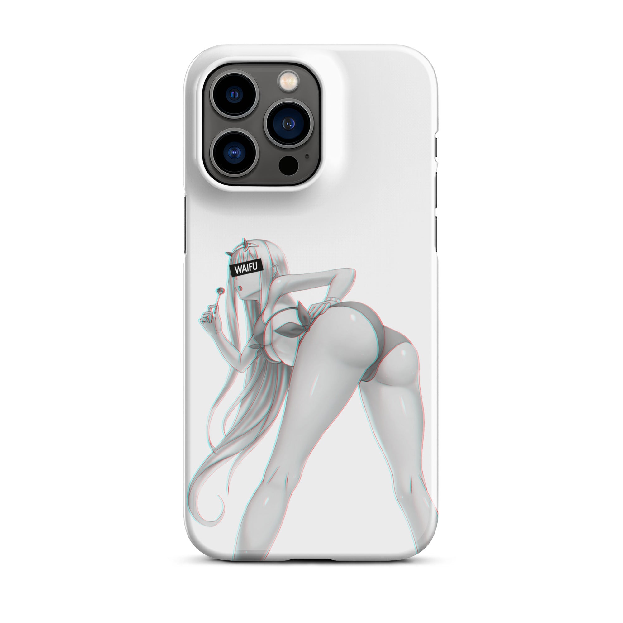 Zero Two Waifu Material #005 iPhone Premium Case