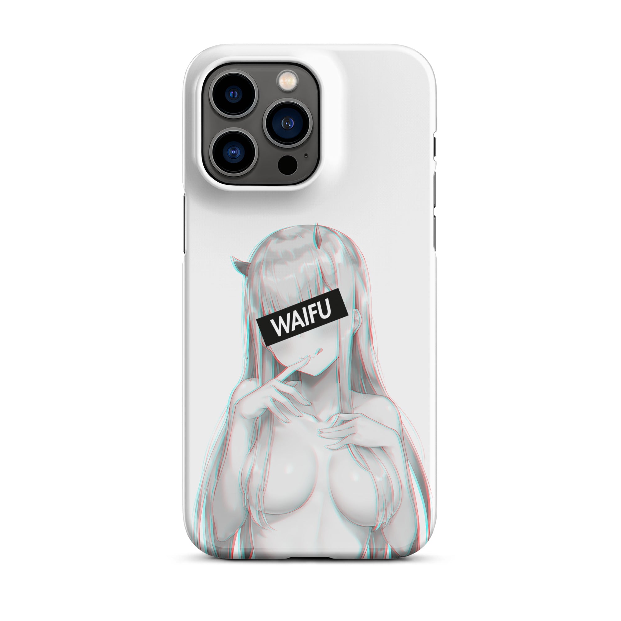 Zero Two Waifu Material #007 iPhone Premium Case