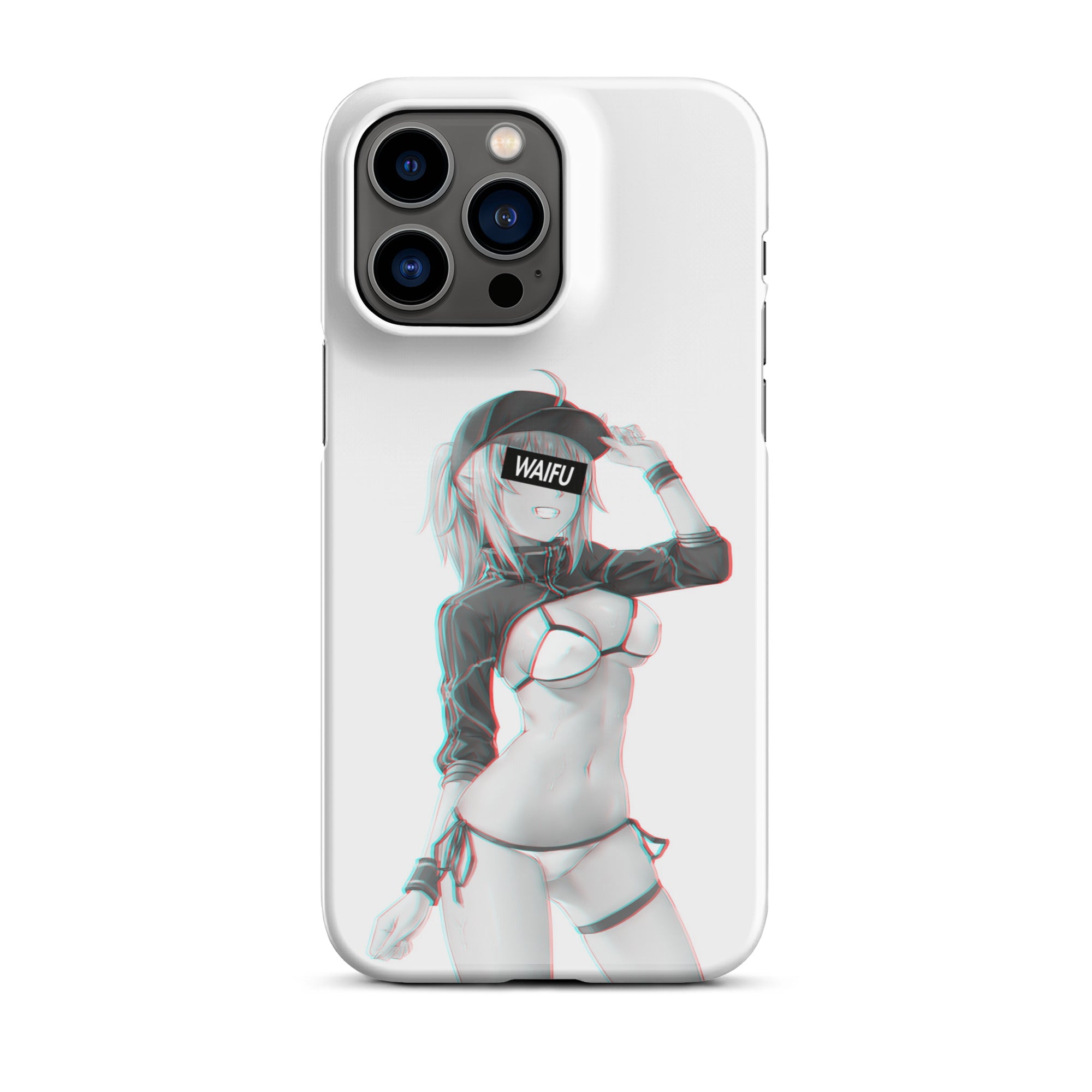 Mysterious Heroine Waifu Material #004 iPhone Premium Case