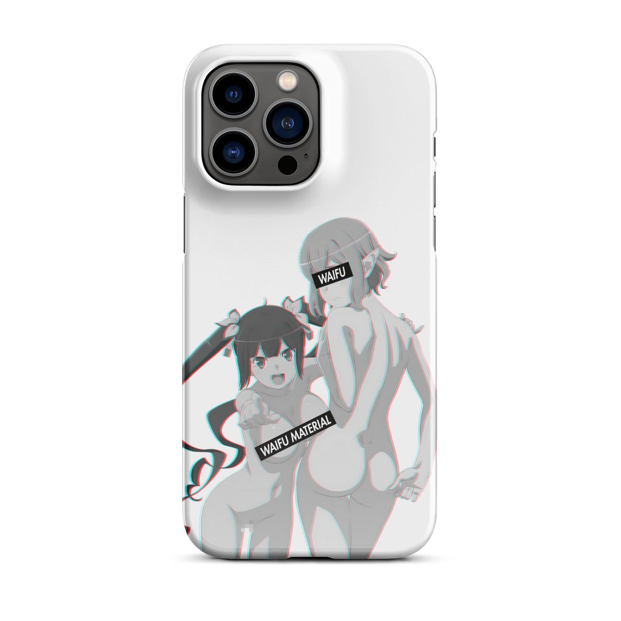 Hestia & Ryuu Waifu Material #001 iPhone Premium Case