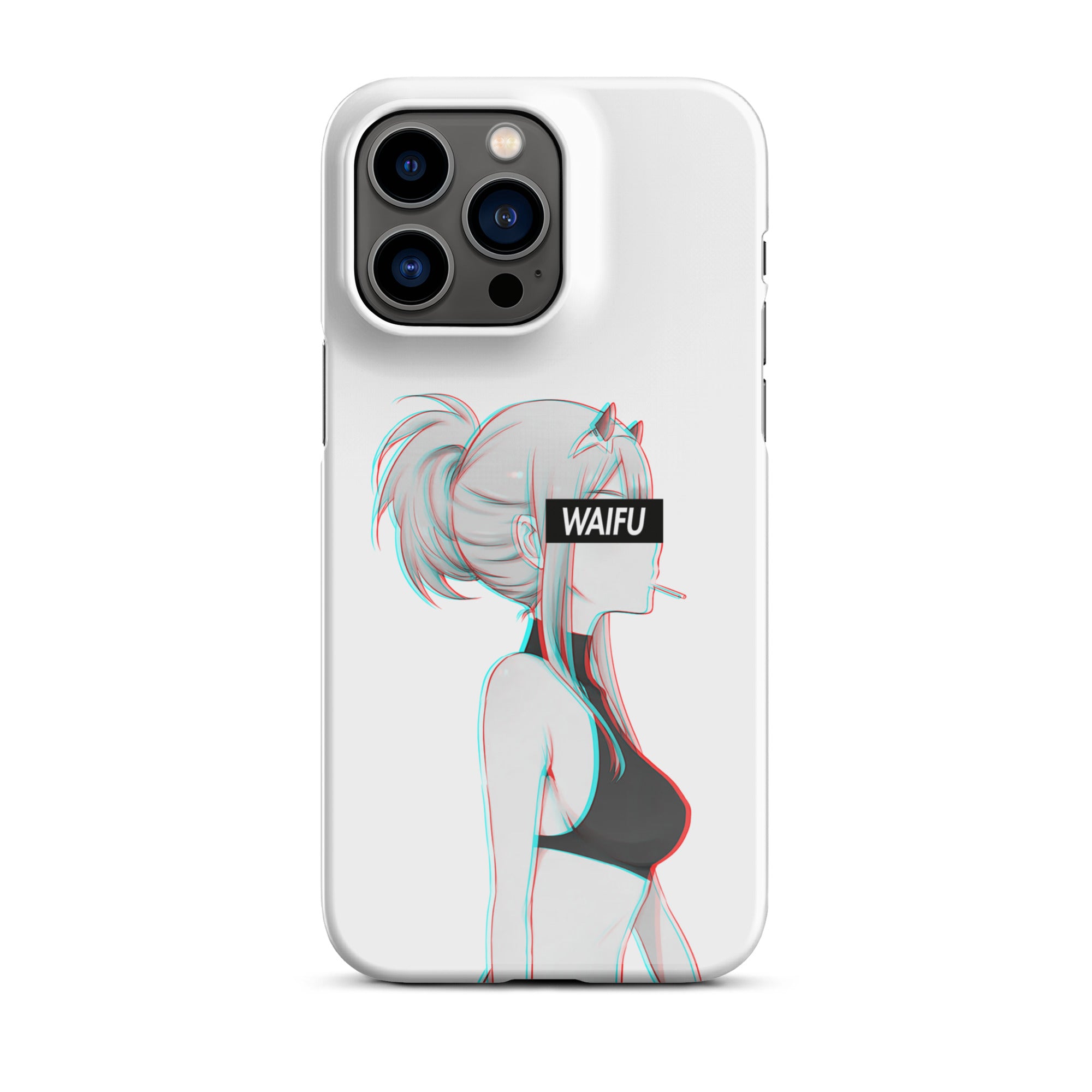 Zero Two Waifu Material #009 iPhone Premium Case