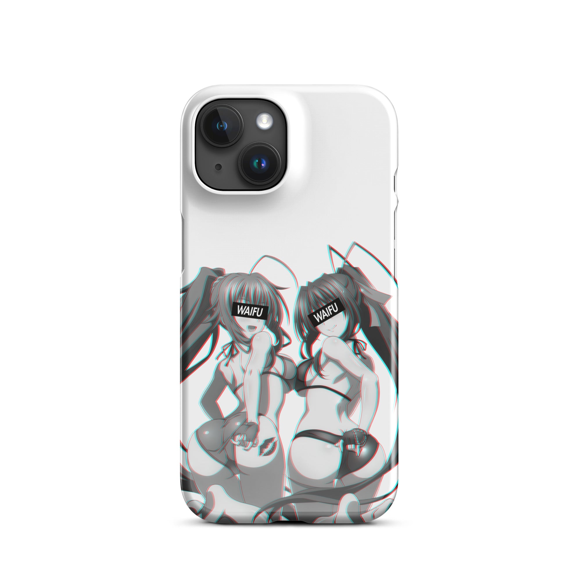 Akeno & Rias Waifu Material #001 iPhone Premium Case