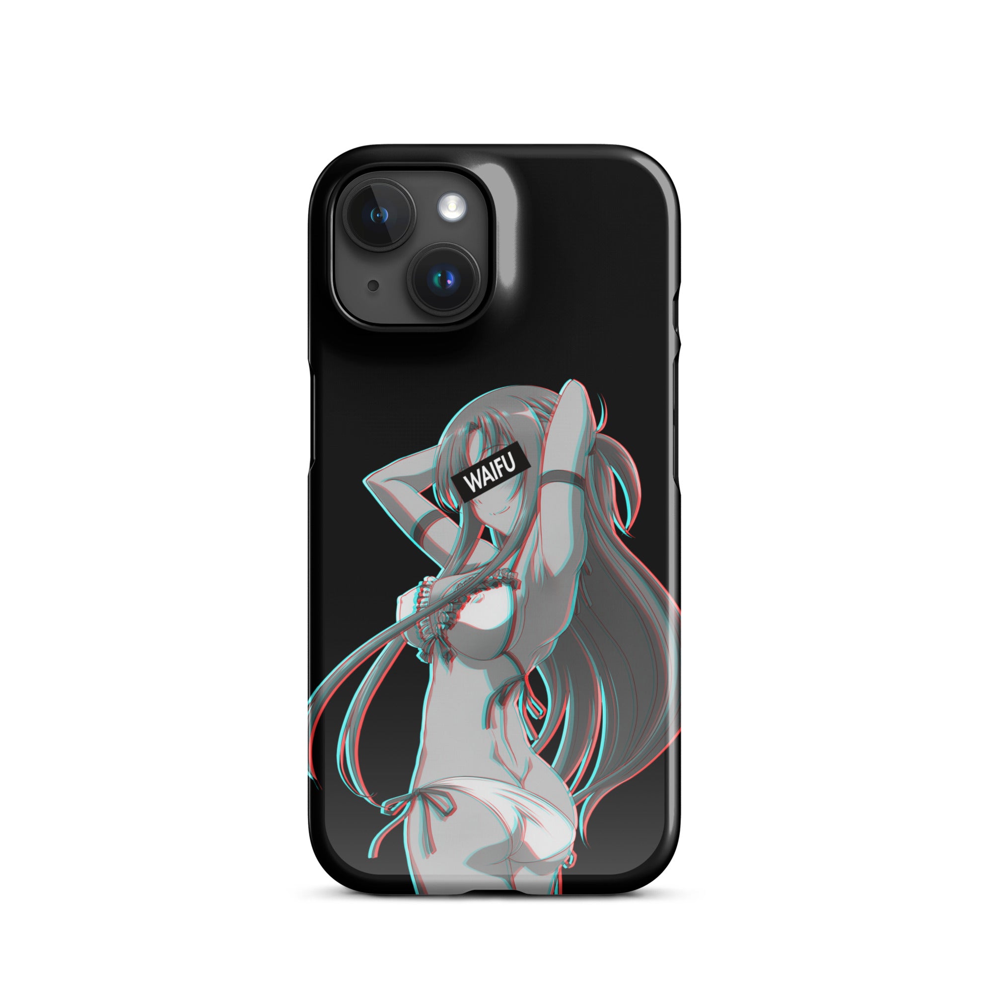 Asuna Waifu Material - Black Edition #002 iPhone Premium Case