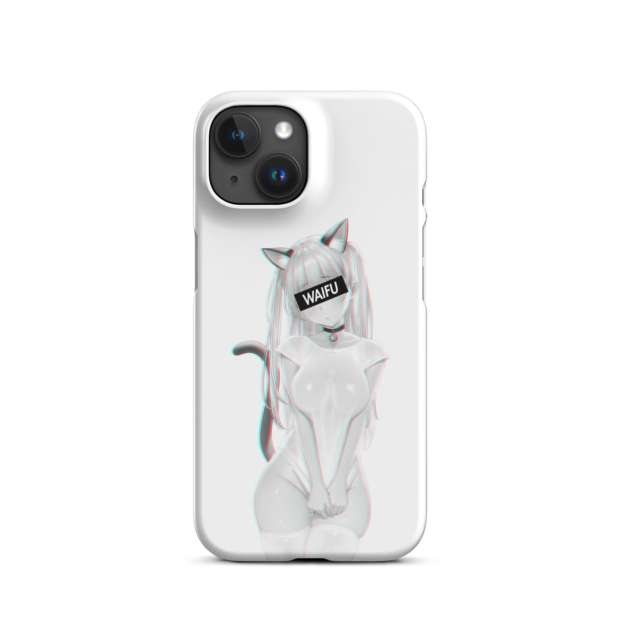 Cute Anime Girl Waifu Material #002 iPhone Premium Case