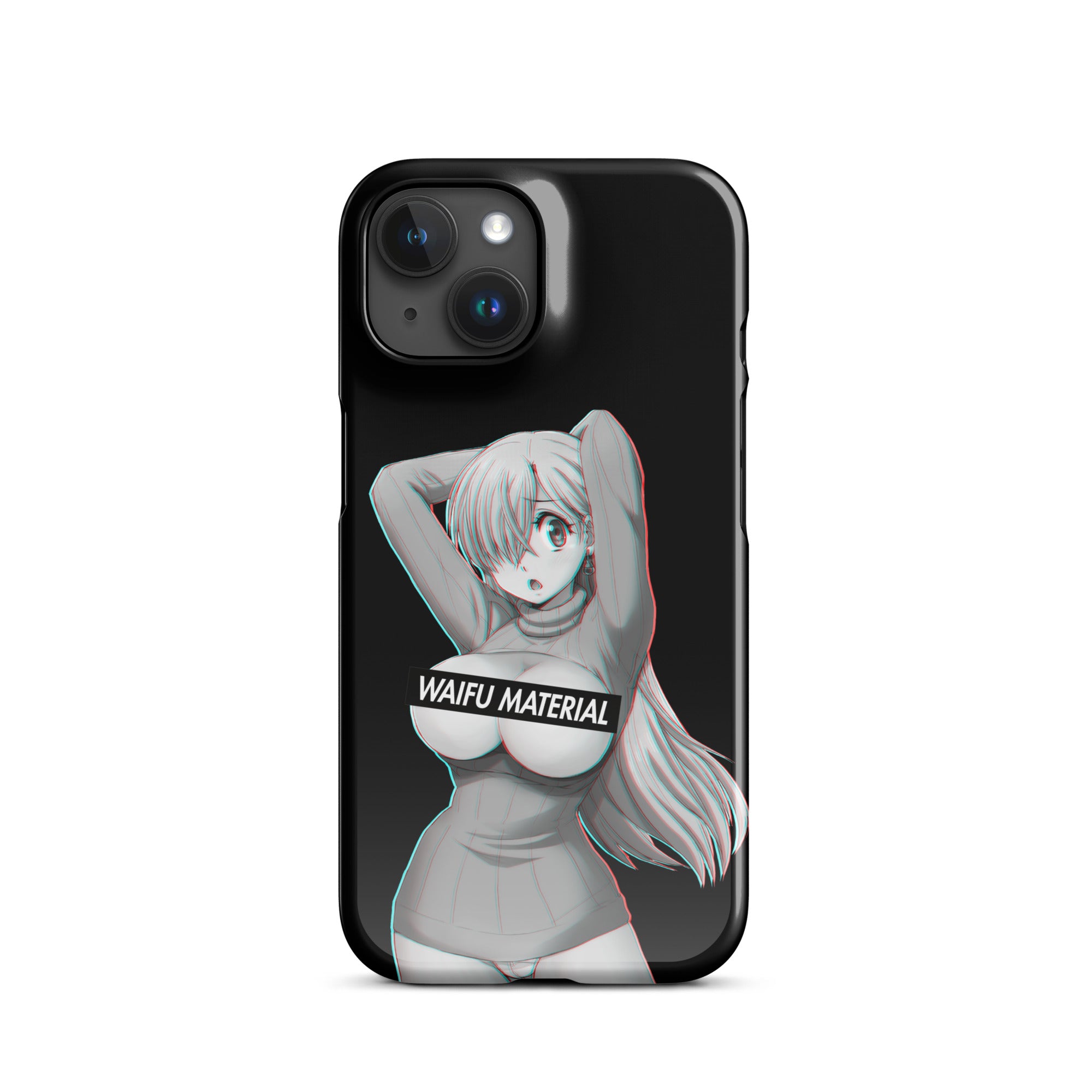 Elizabeth Waifu Material - Black Edition #001 iPhone Premium Case