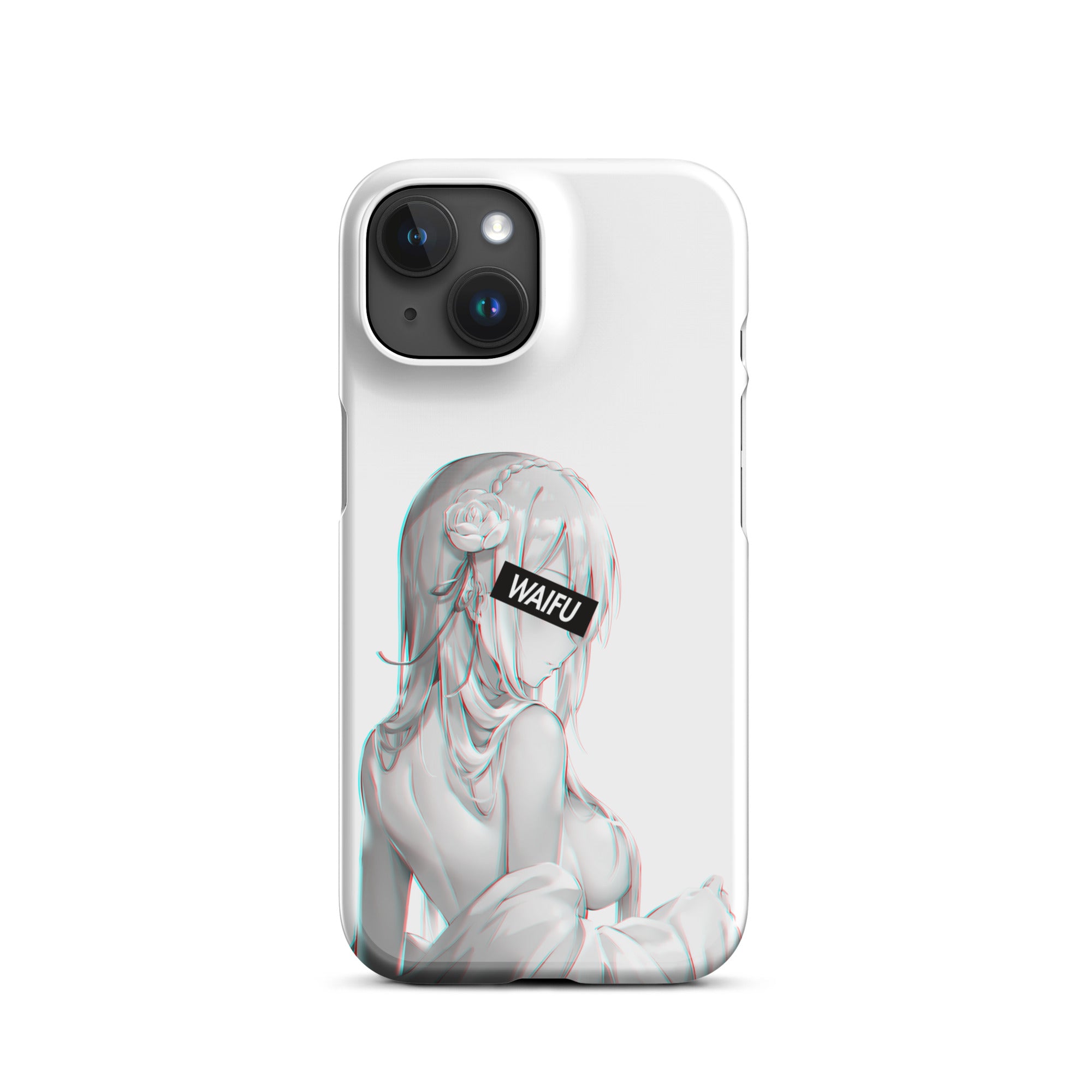 Emilia Waifu Material #001 iPhone Premium Case