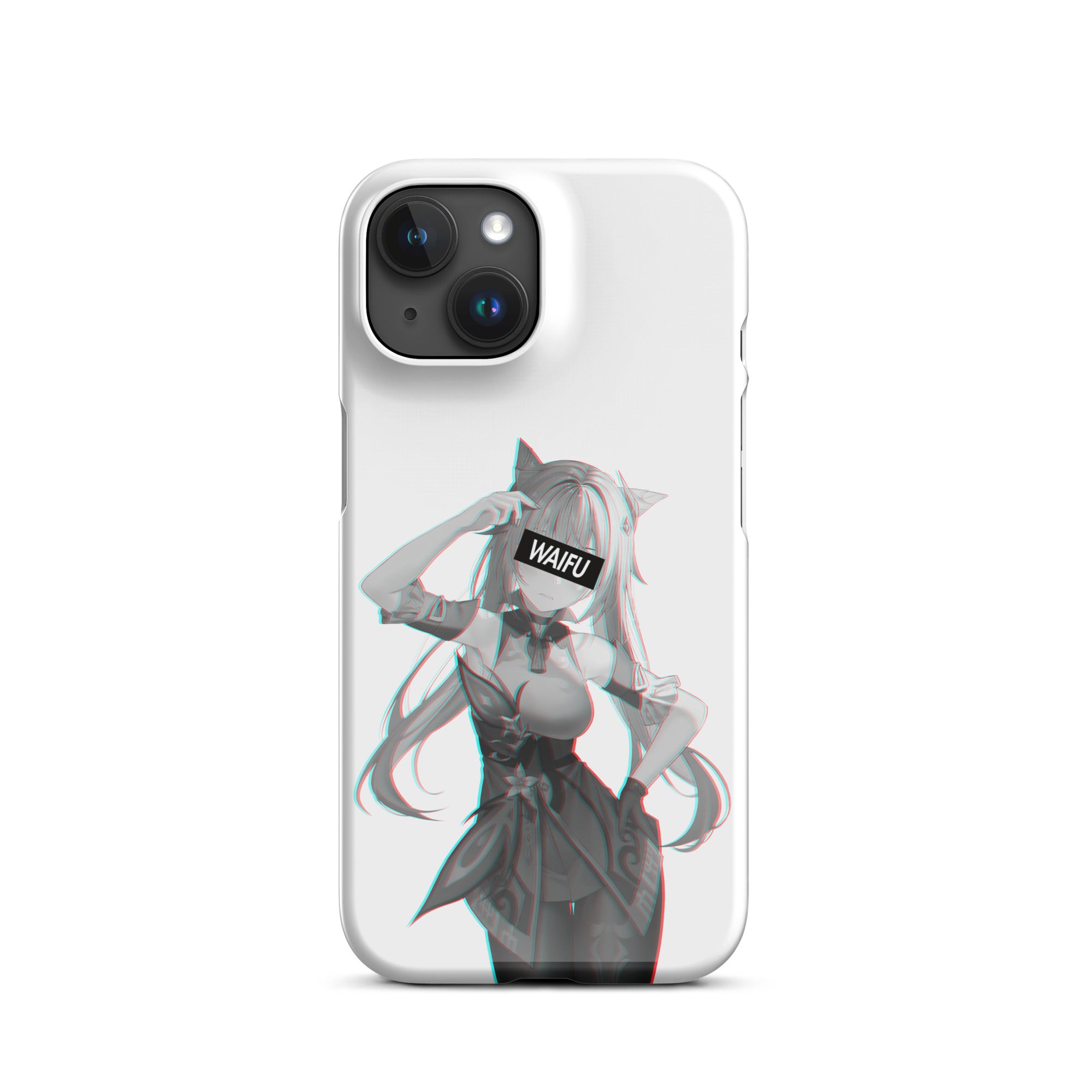 Keqing Waifu Material #004 iPhone Premium Case