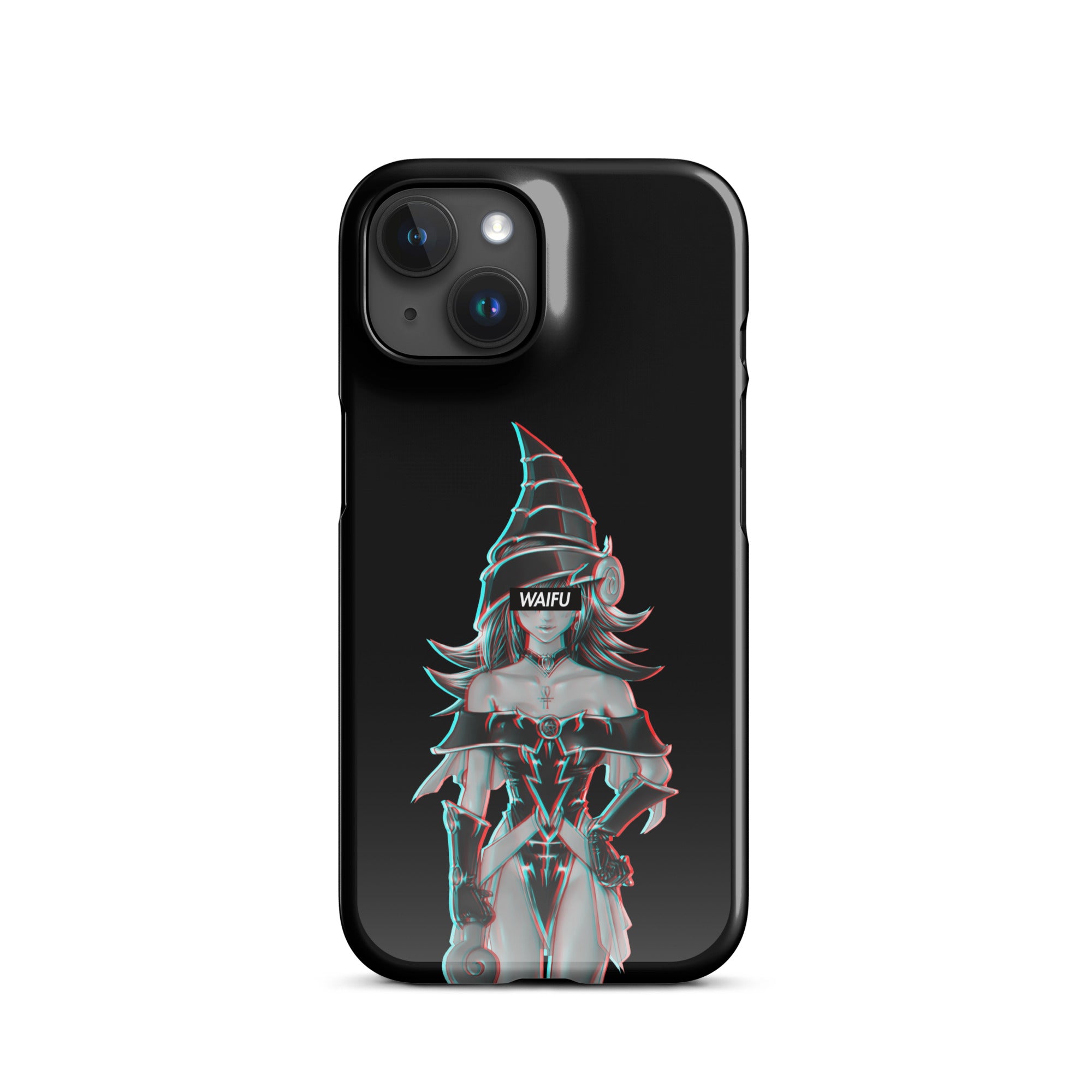 Magical Gal Waifu Material - Black Edition #001 iPhone Premium Case