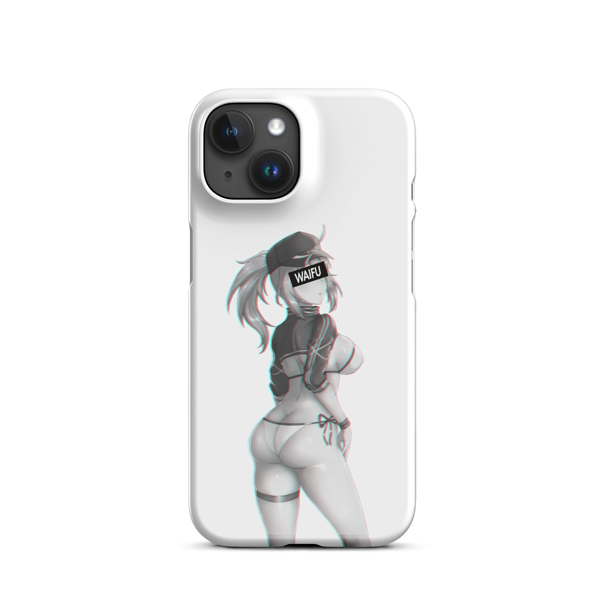 Mysterious Heroine Waifu Material #002 iPhone Premium Case
