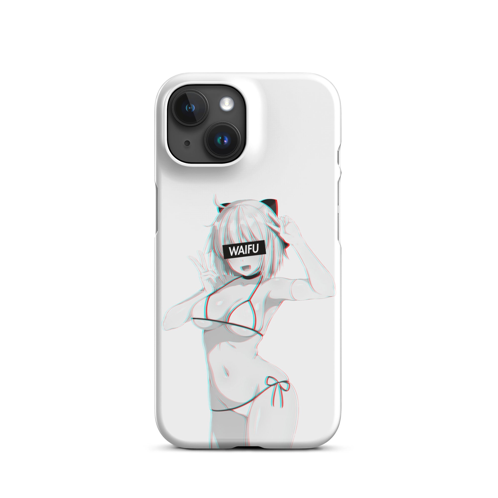 Okita Waifu Material #001 iPhone Premium Case