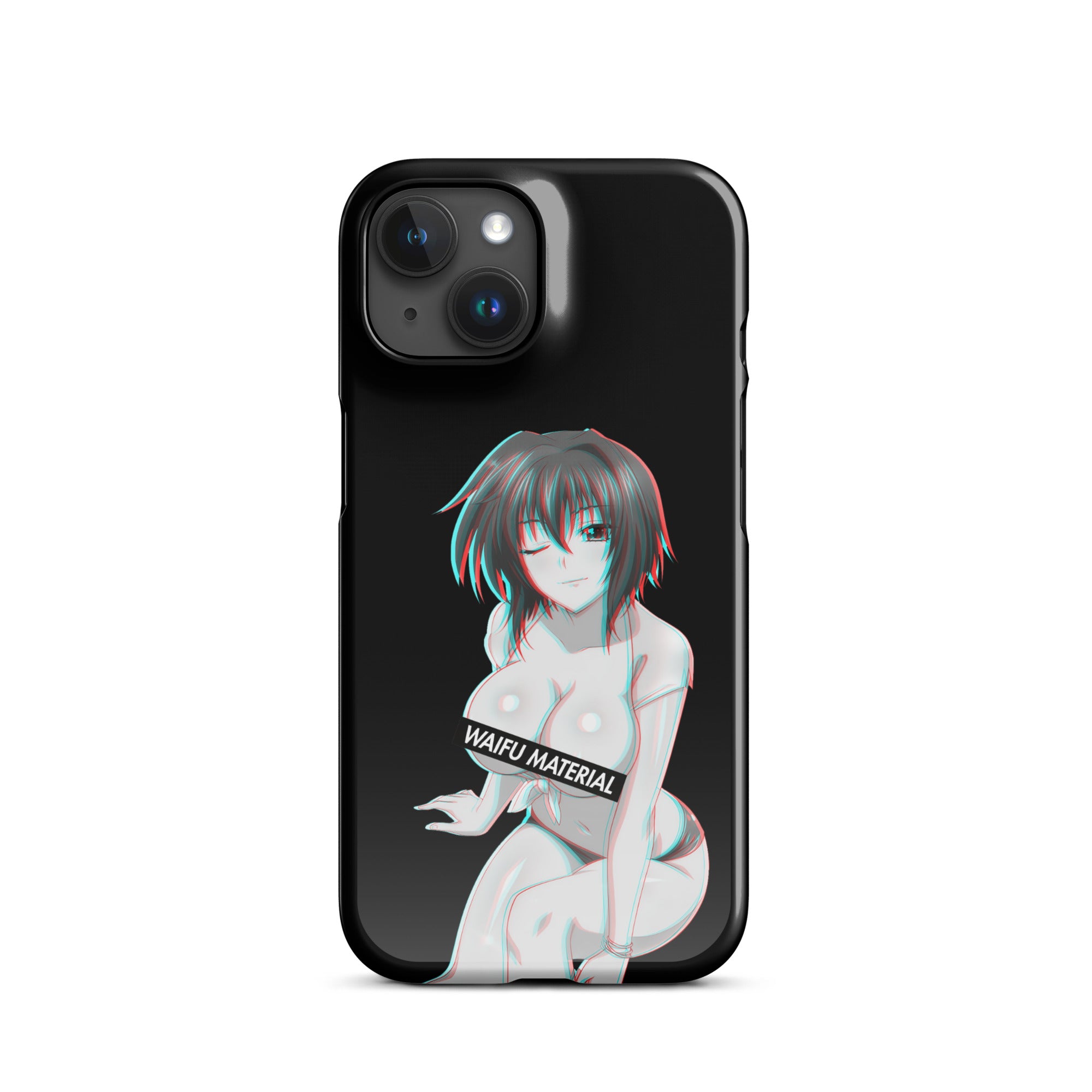 Xenovia Waifu Material - Black Edition #003 iPhone Premium Case