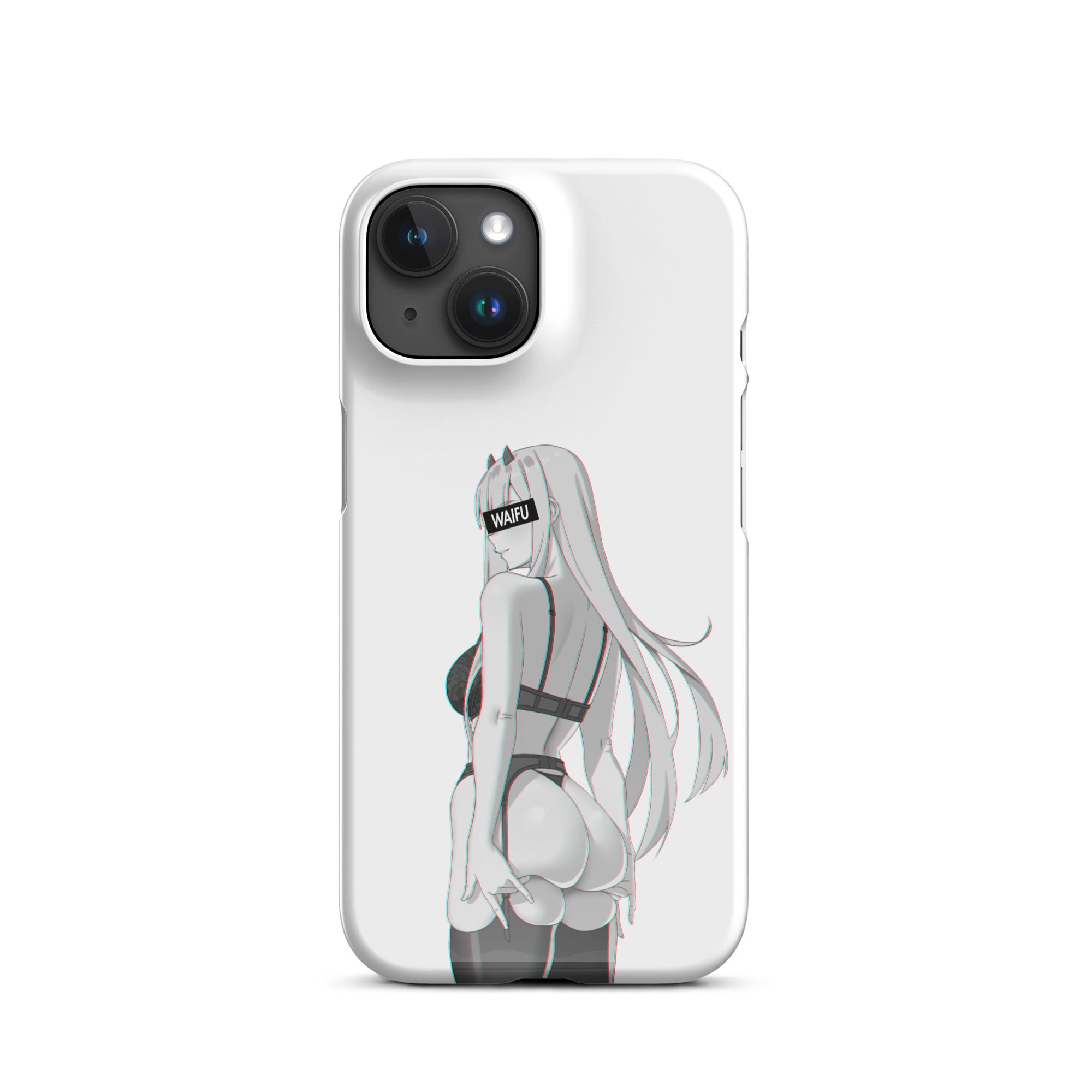 Zero Two Waifu Material #001 iPhone Premium Case