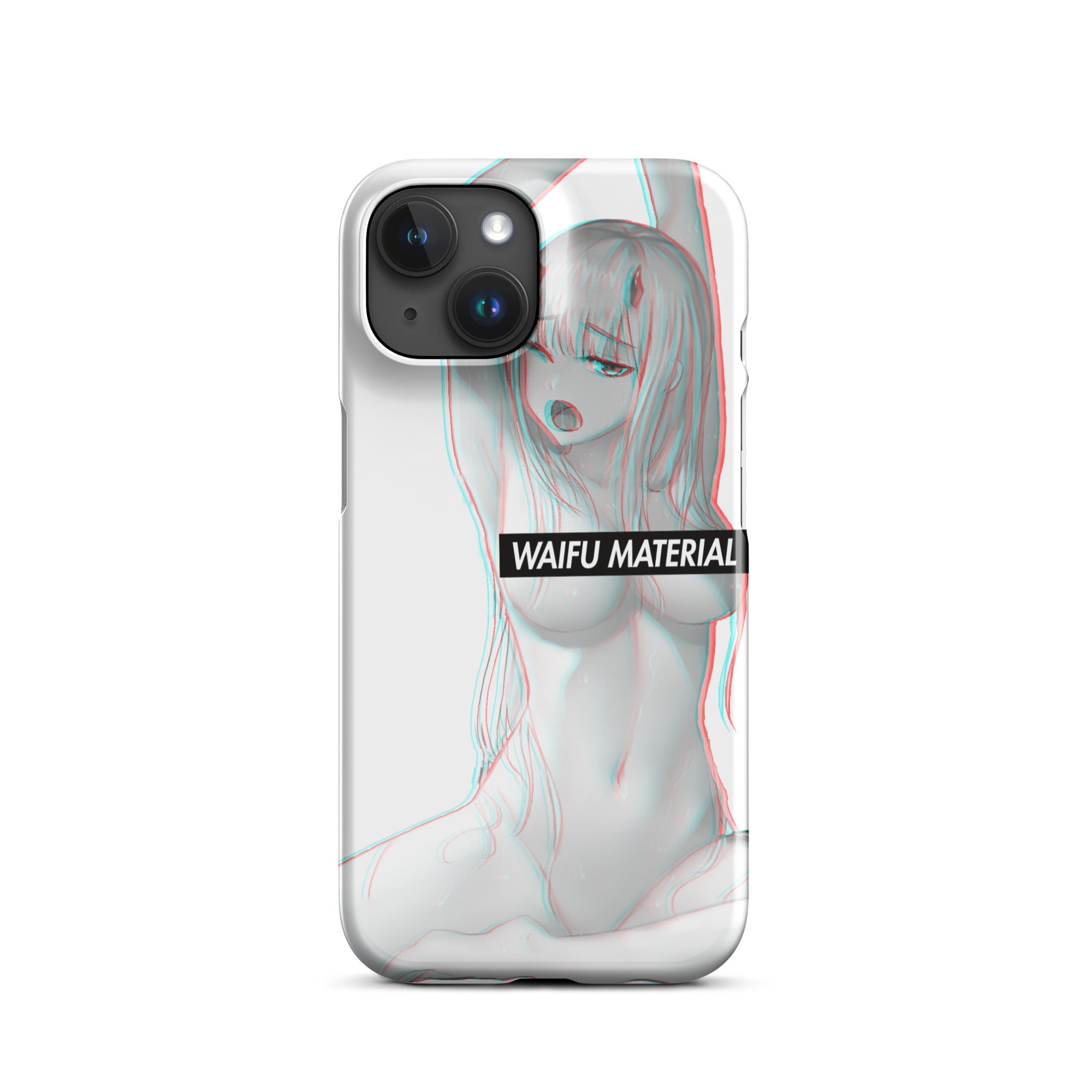 Zero Two Waifu Material #003 iPhone Premium Case