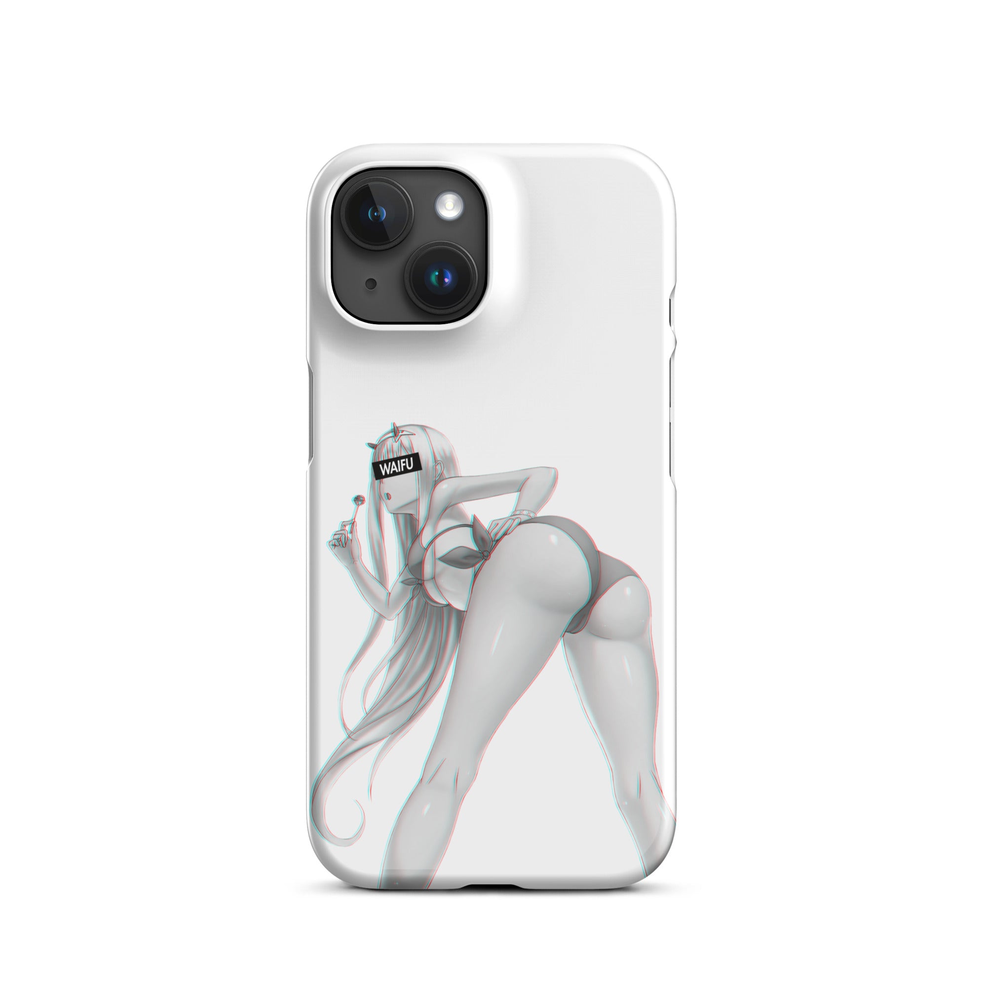 Zero Two Waifu Material #005 iPhone Premium Case