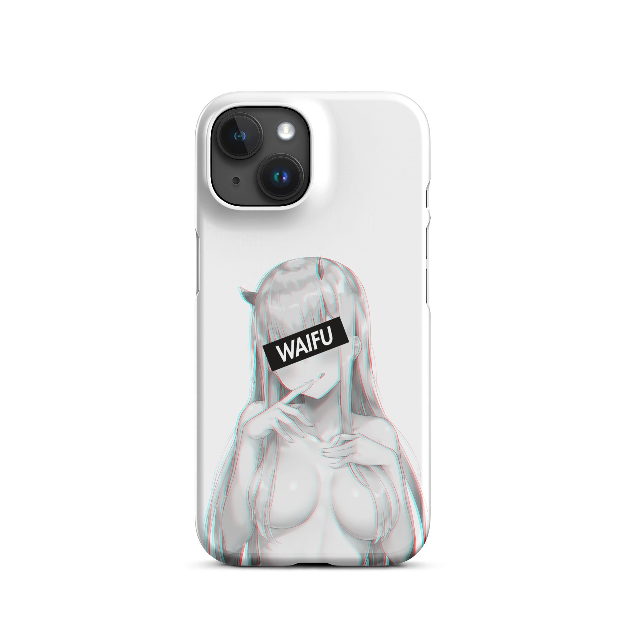 Zero Two Waifu Material #007 iPhone Premium Case