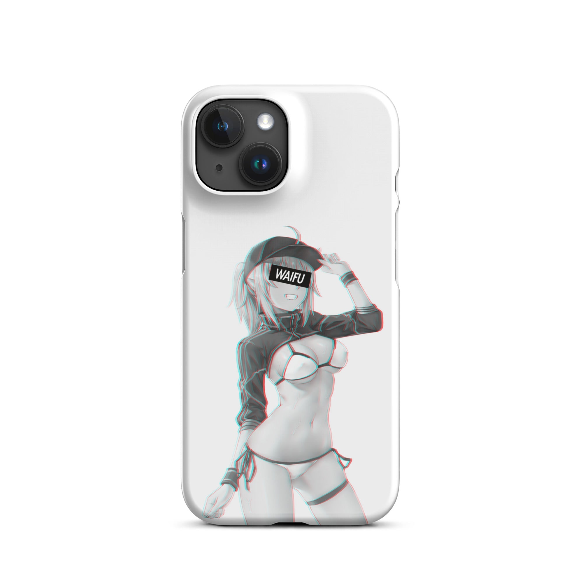 Mysterious Heroine Waifu Material #004 iPhone Premium Case