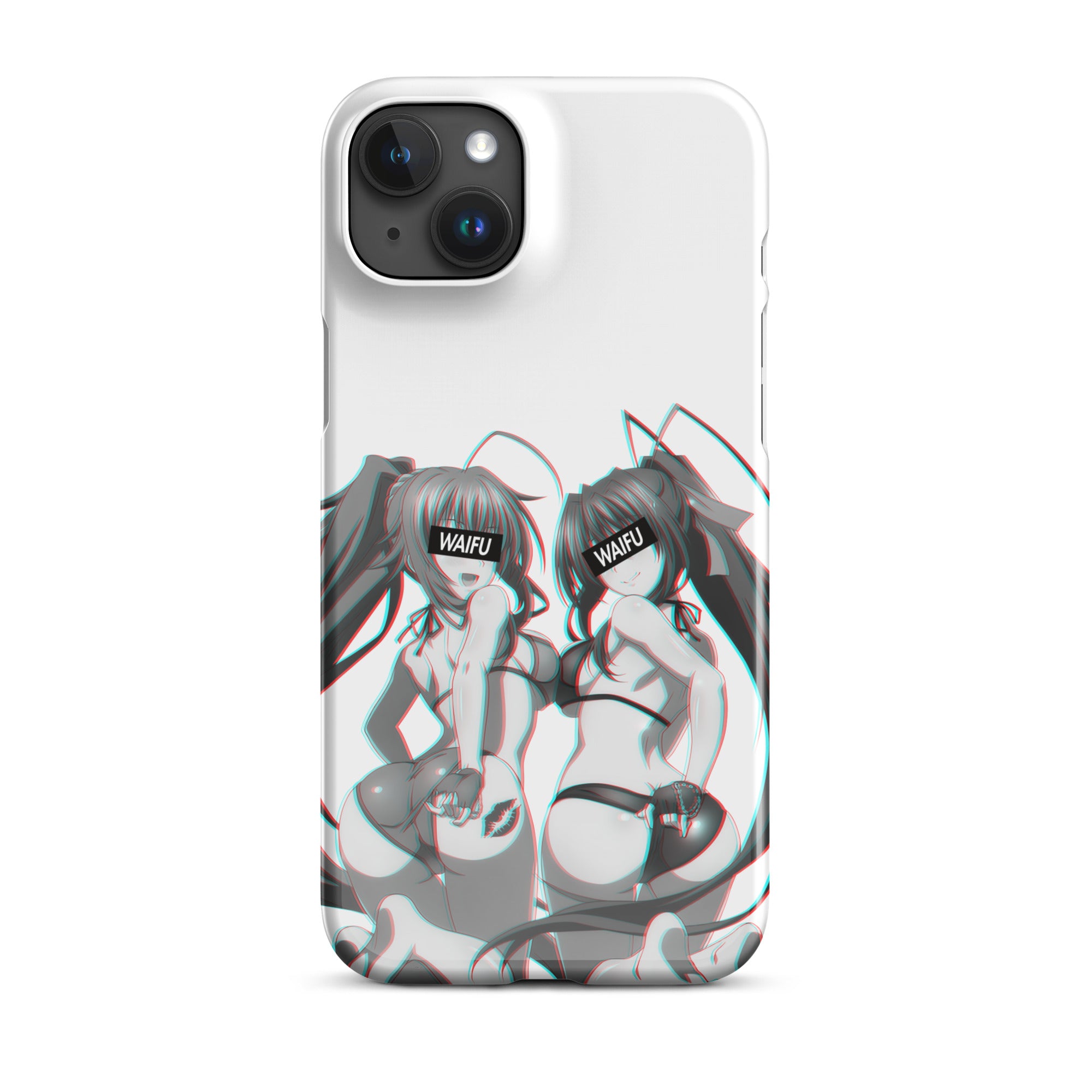 Akeno & Rias Waifu Material #001 iPhone Premium Case