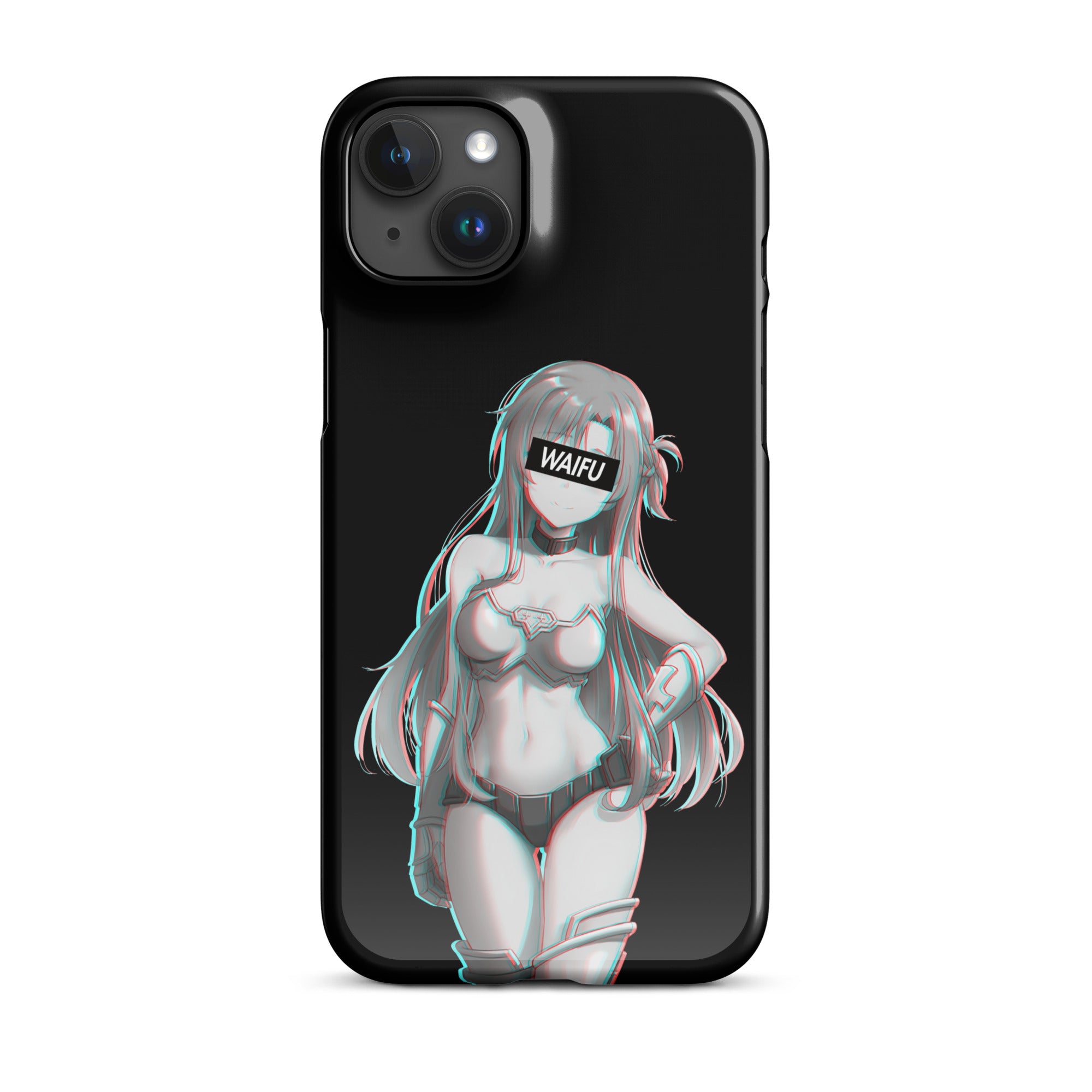 Asuna Waifu Material - Black Edition #001 iPhone Premium Case