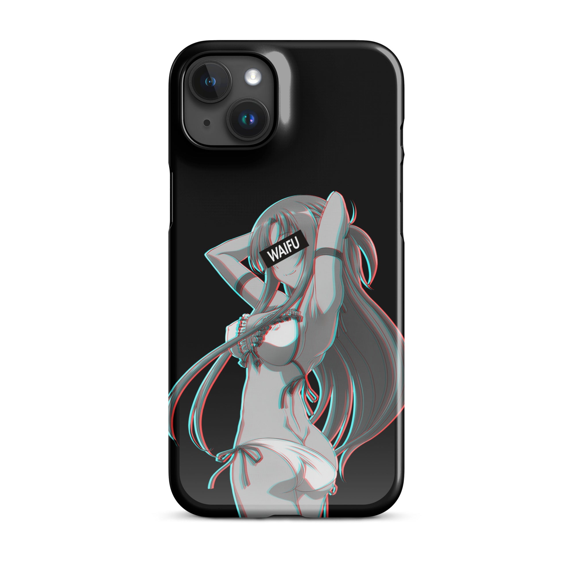 Asuna Waifu Material - Black Edition #002 iPhone Premium Case
