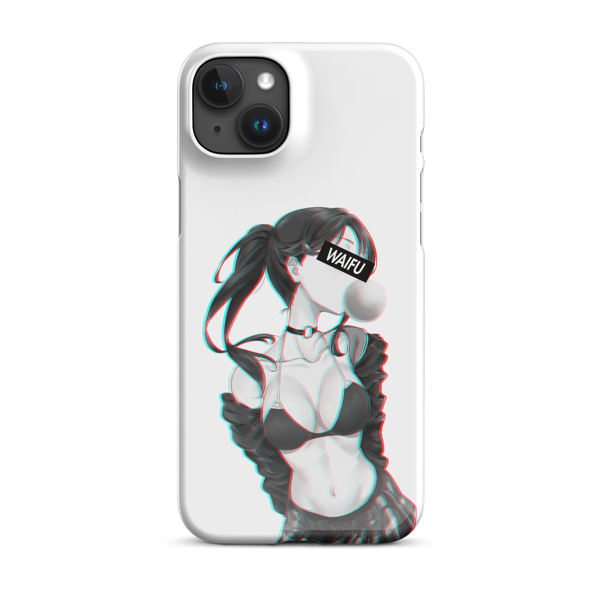 Cute Anime Girl Waifu Material #001 iPhone Premium Case