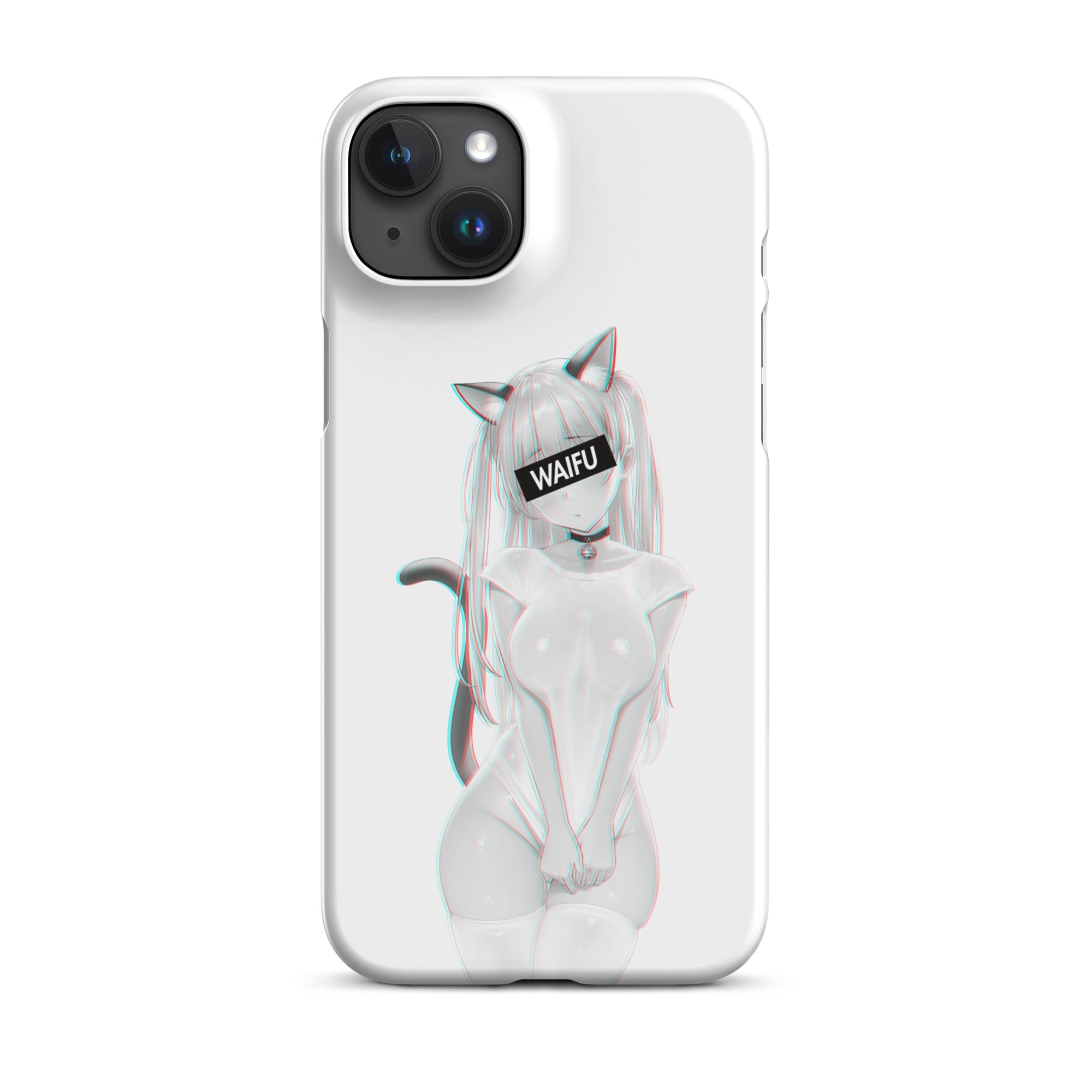 Cute Anime Girl Waifu Material #002 iPhone Premium Case