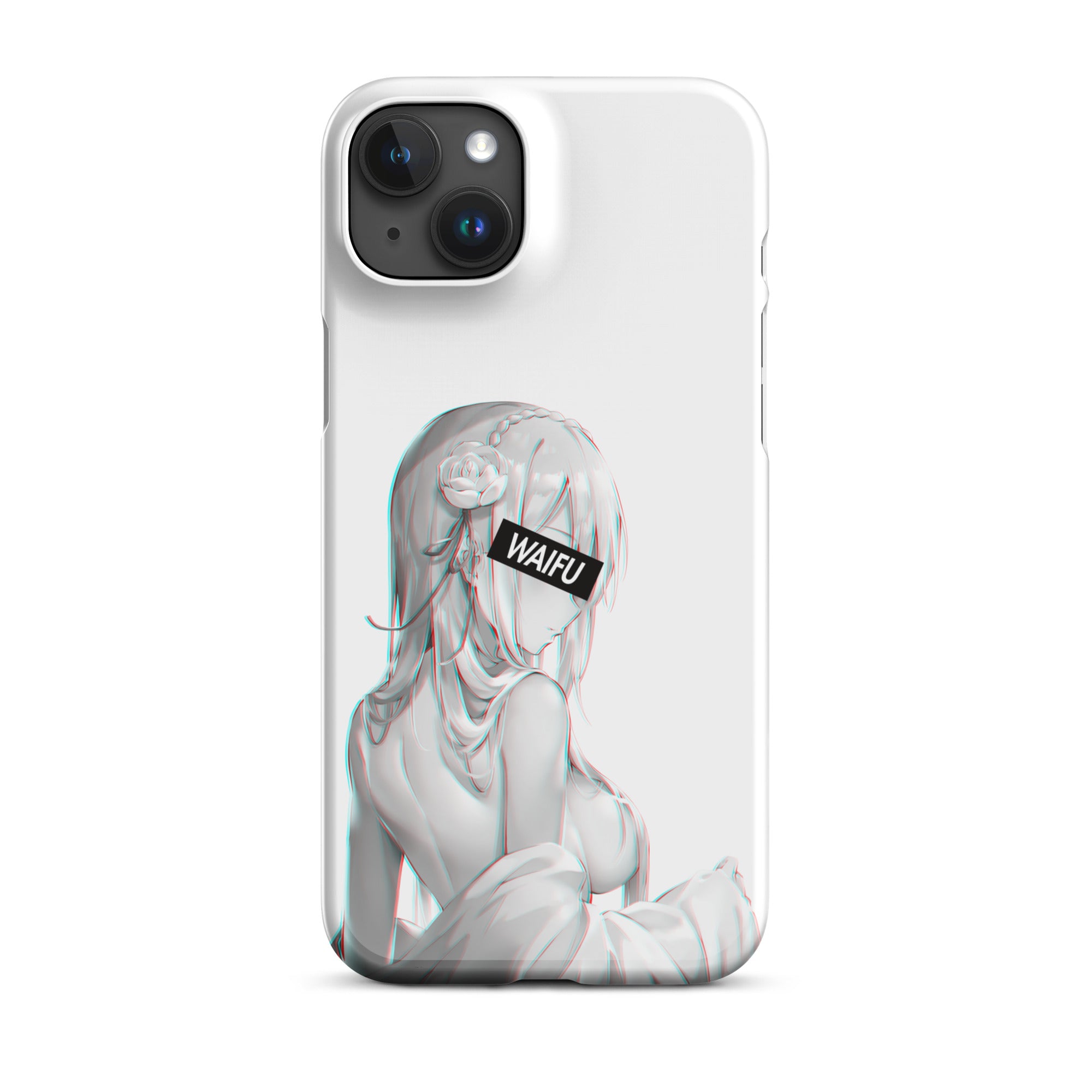 Emilia Waifu Material #001 iPhone Premium Case