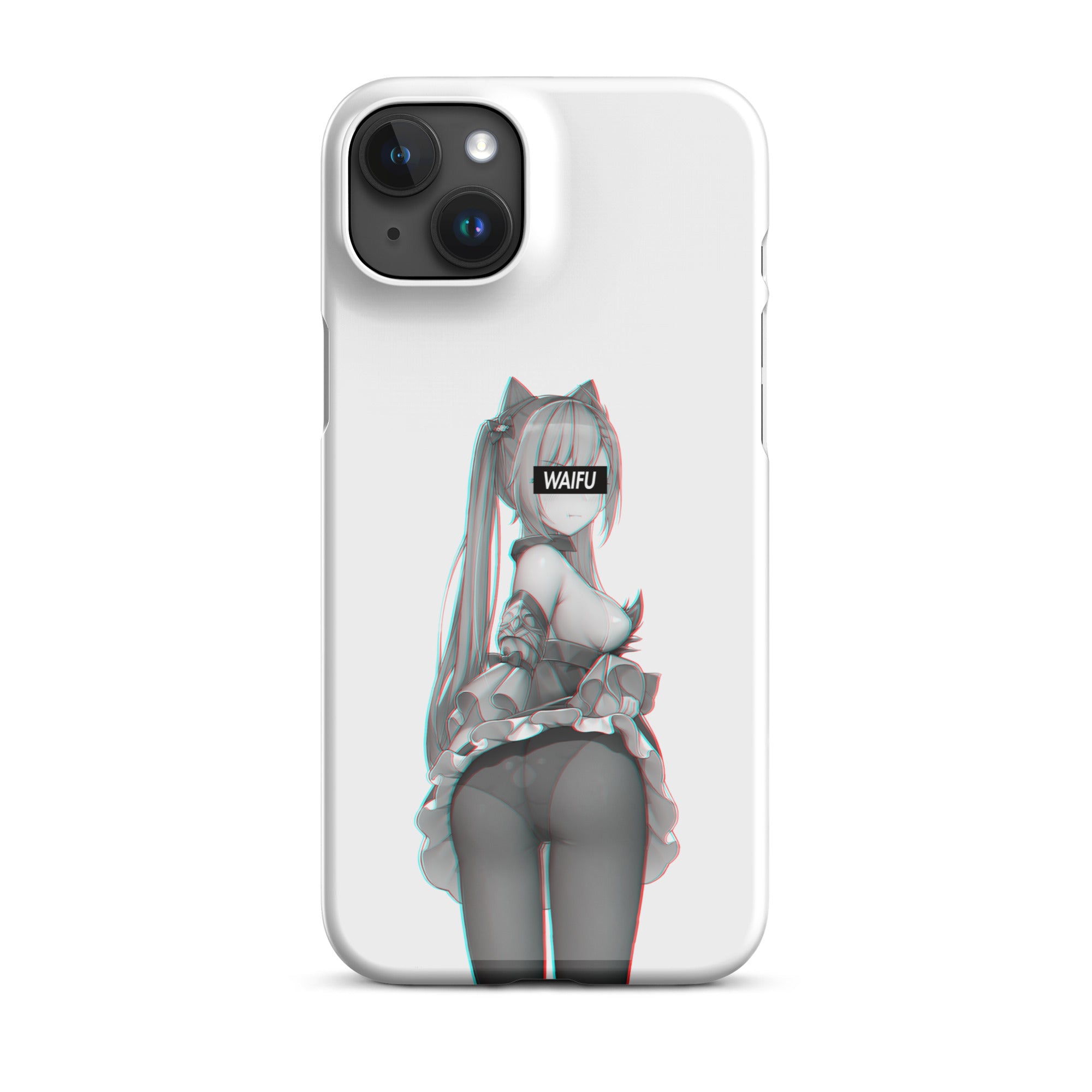 Keqing Waifu Material #001 iPhone Premium Case