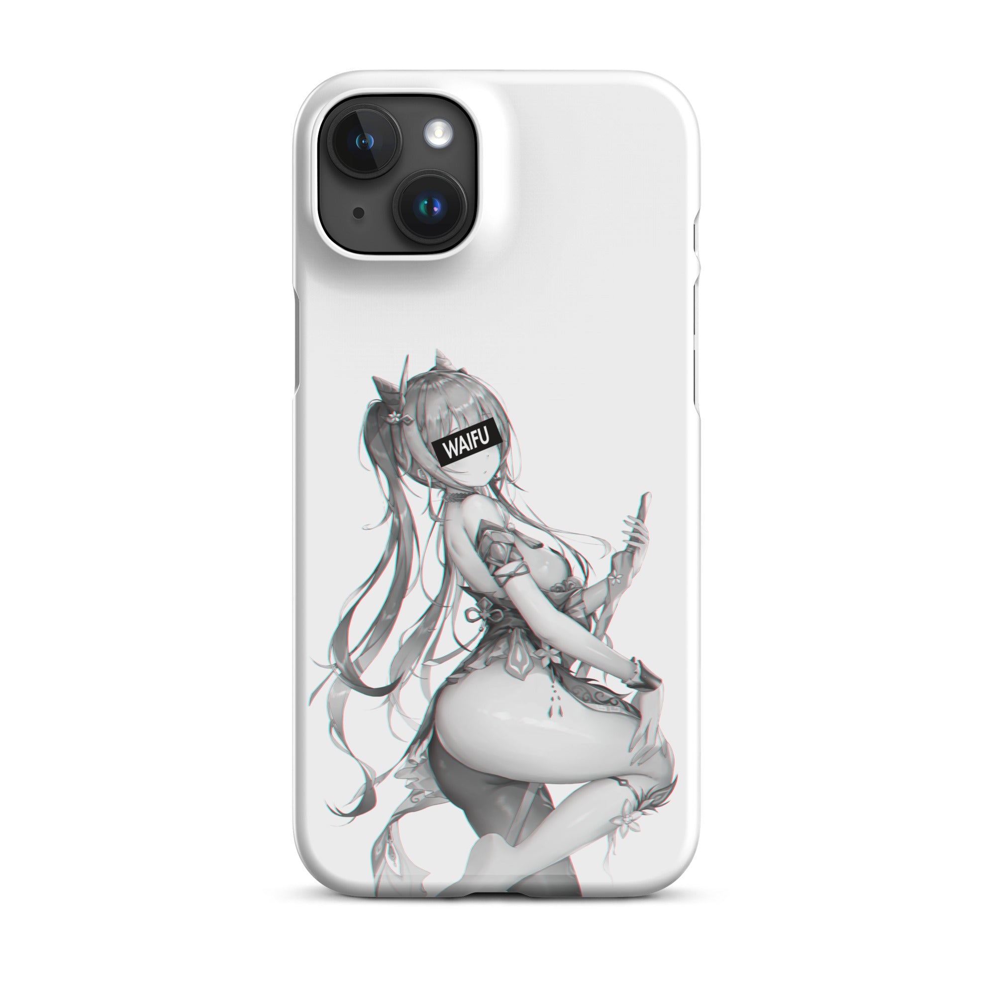 Keqing Waifu Material #003 iPhone Premium Case