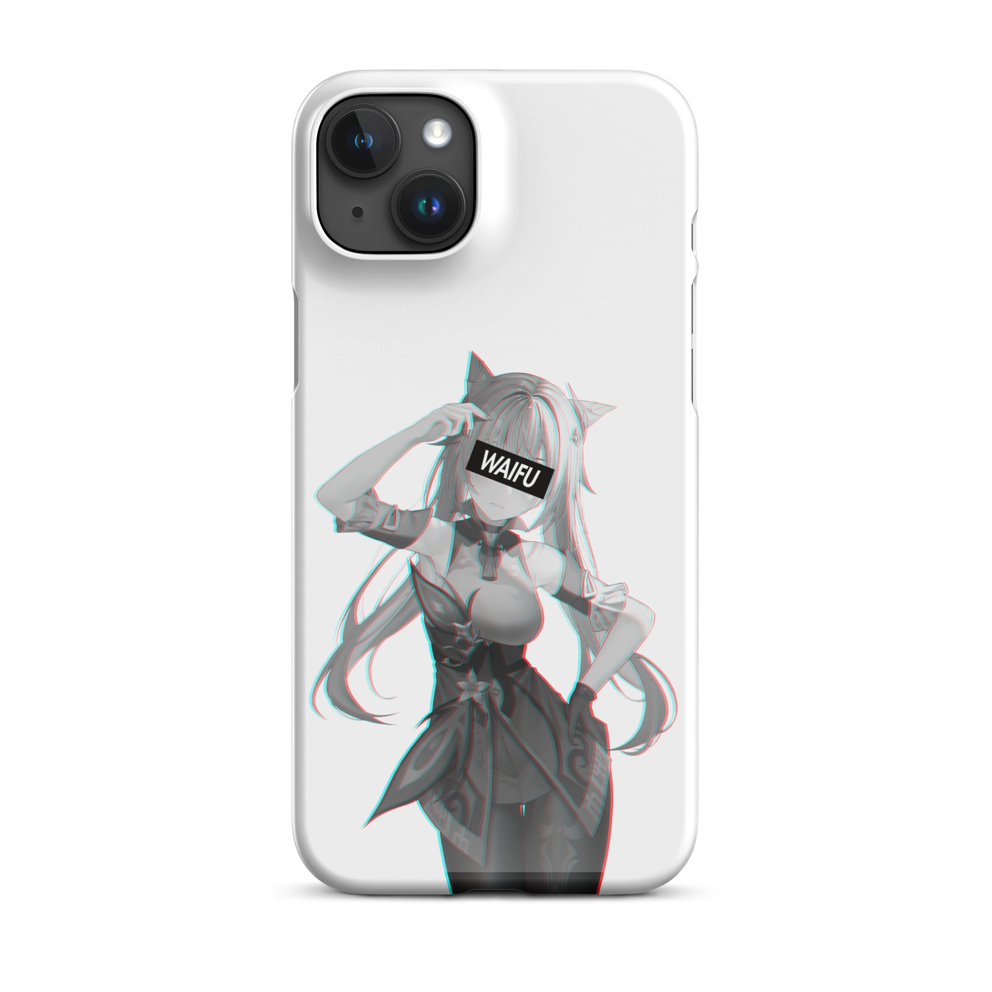 Keqing Waifu Material #004 iPhone Premium Case