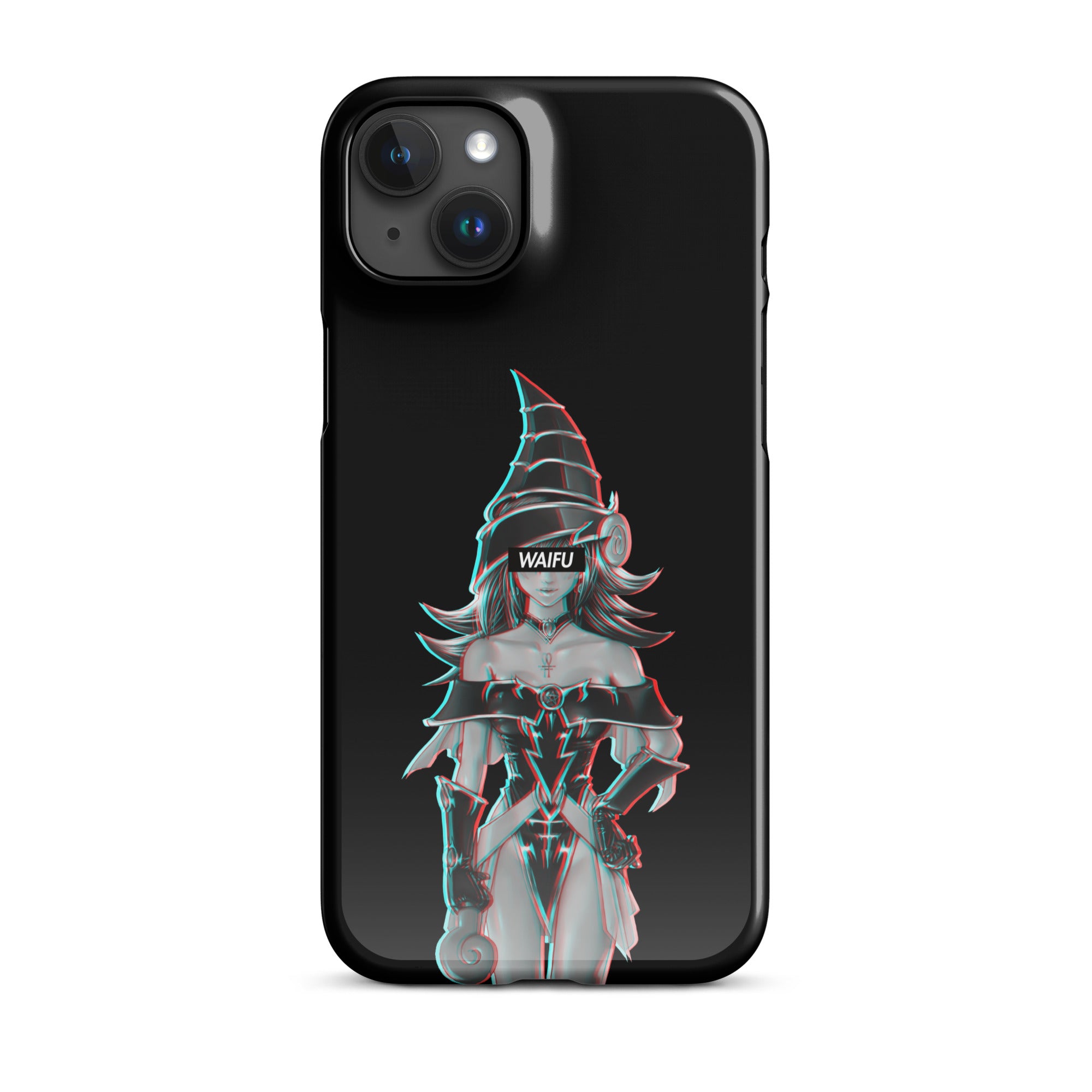 Magical Gal Waifu Material - Black Edition #001 iPhone Premium Case