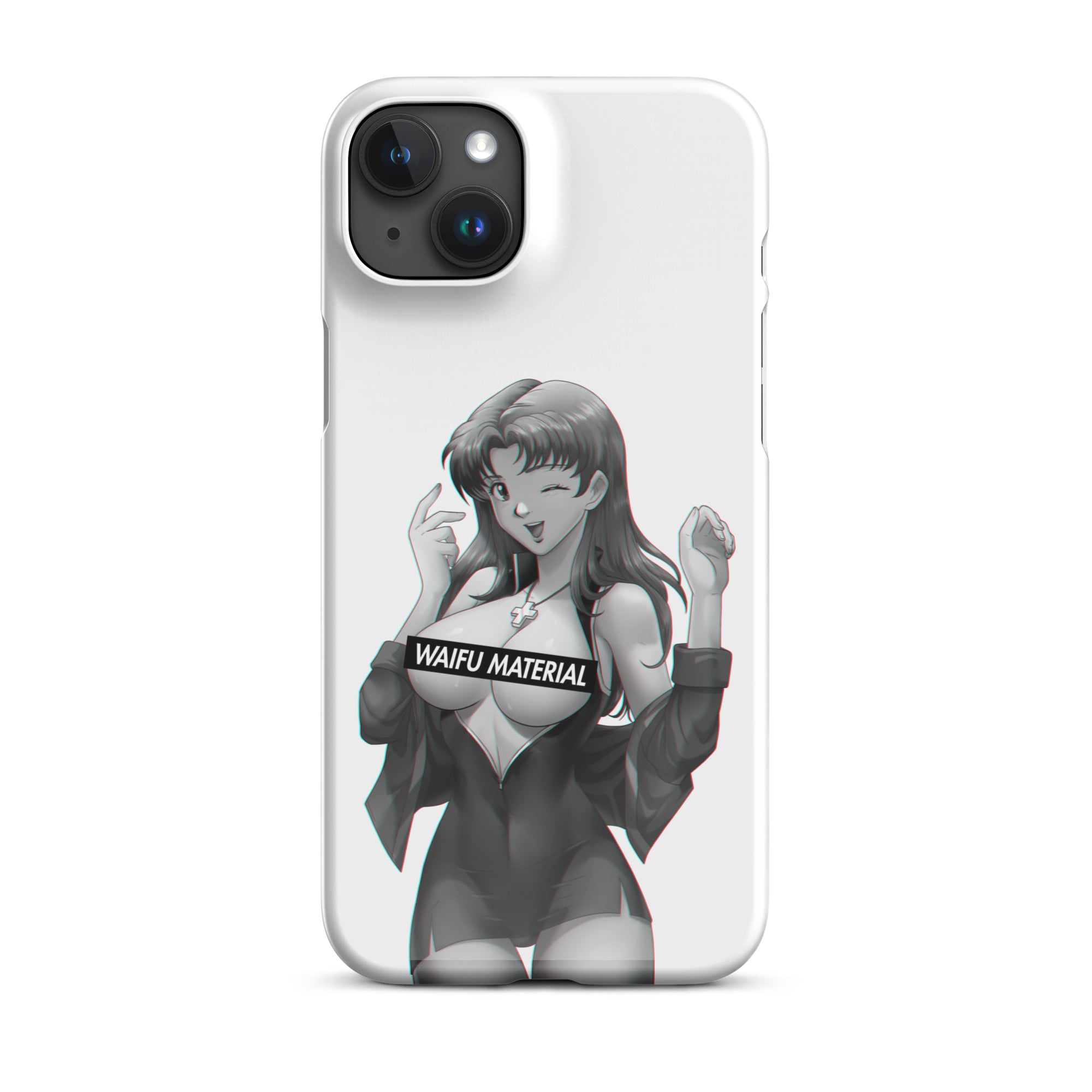 Misato Waifu Material #002 iPhone Premium Case