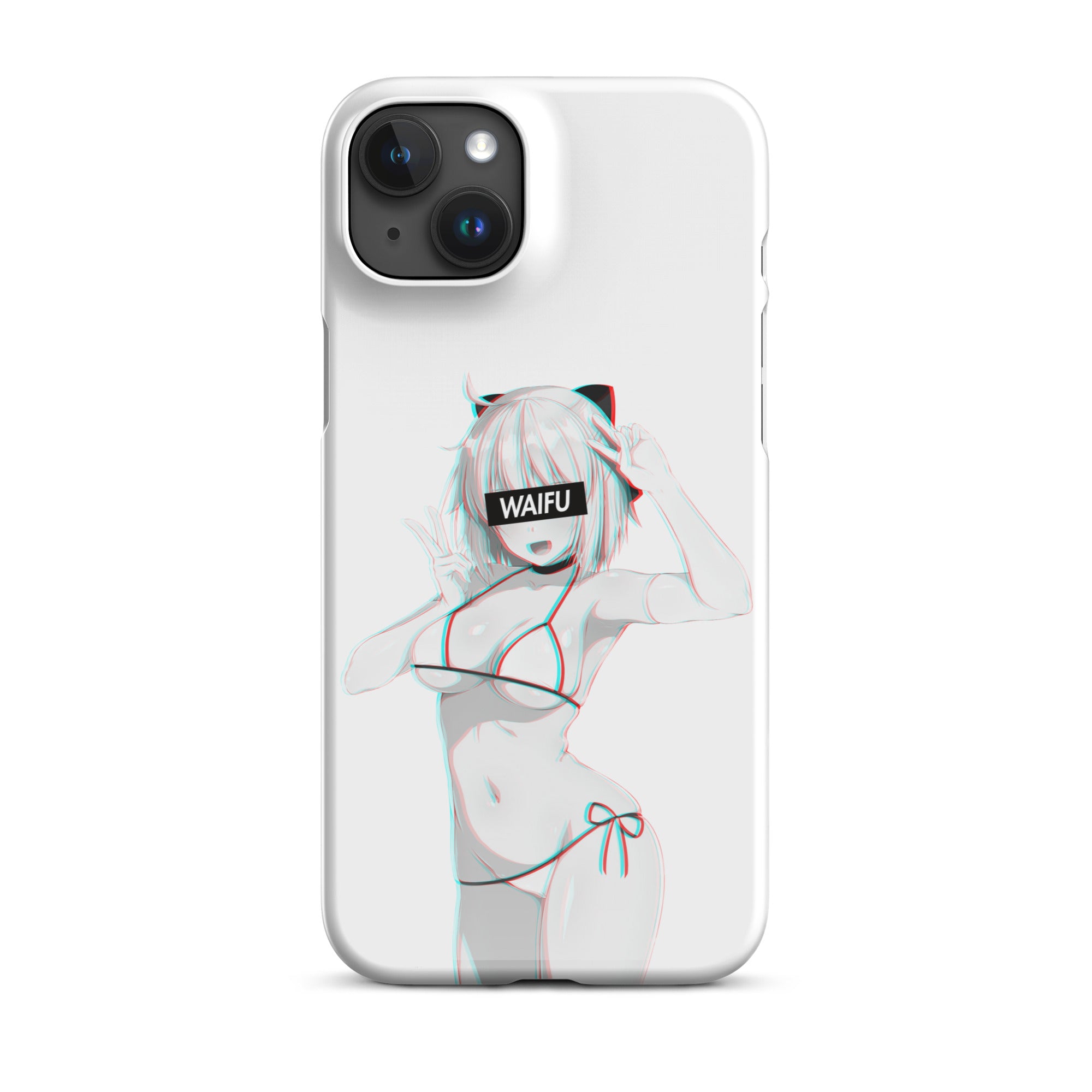 Okita Waifu Material #001 iPhone Premium Case