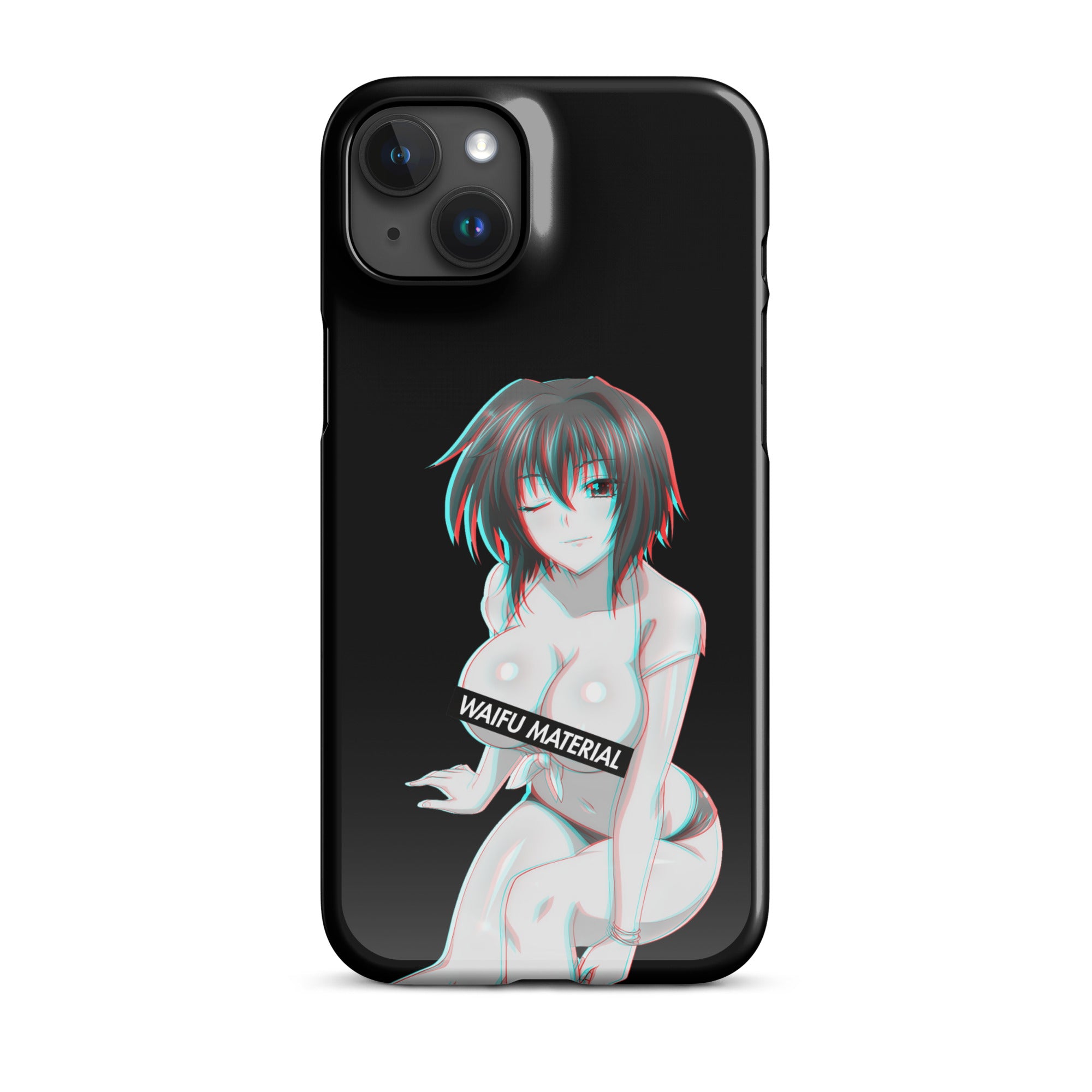 Xenovia Waifu Material - Black Edition #003 iPhone Premium Case