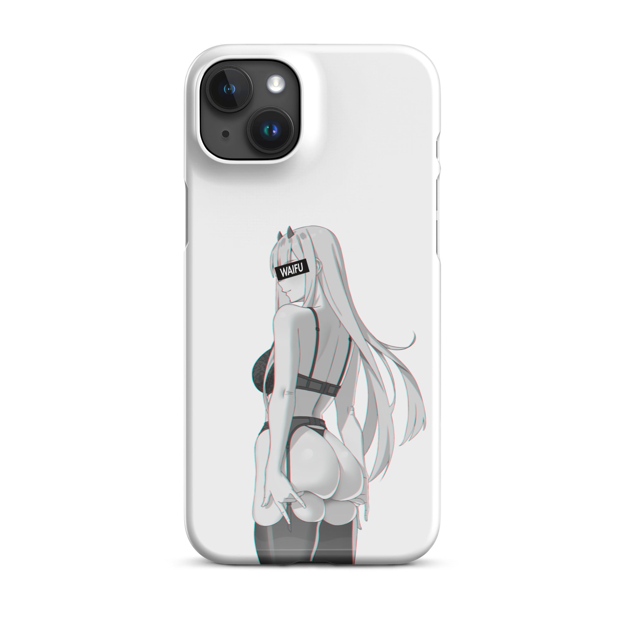Zero Two Waifu Material #001 iPhone Premium Case