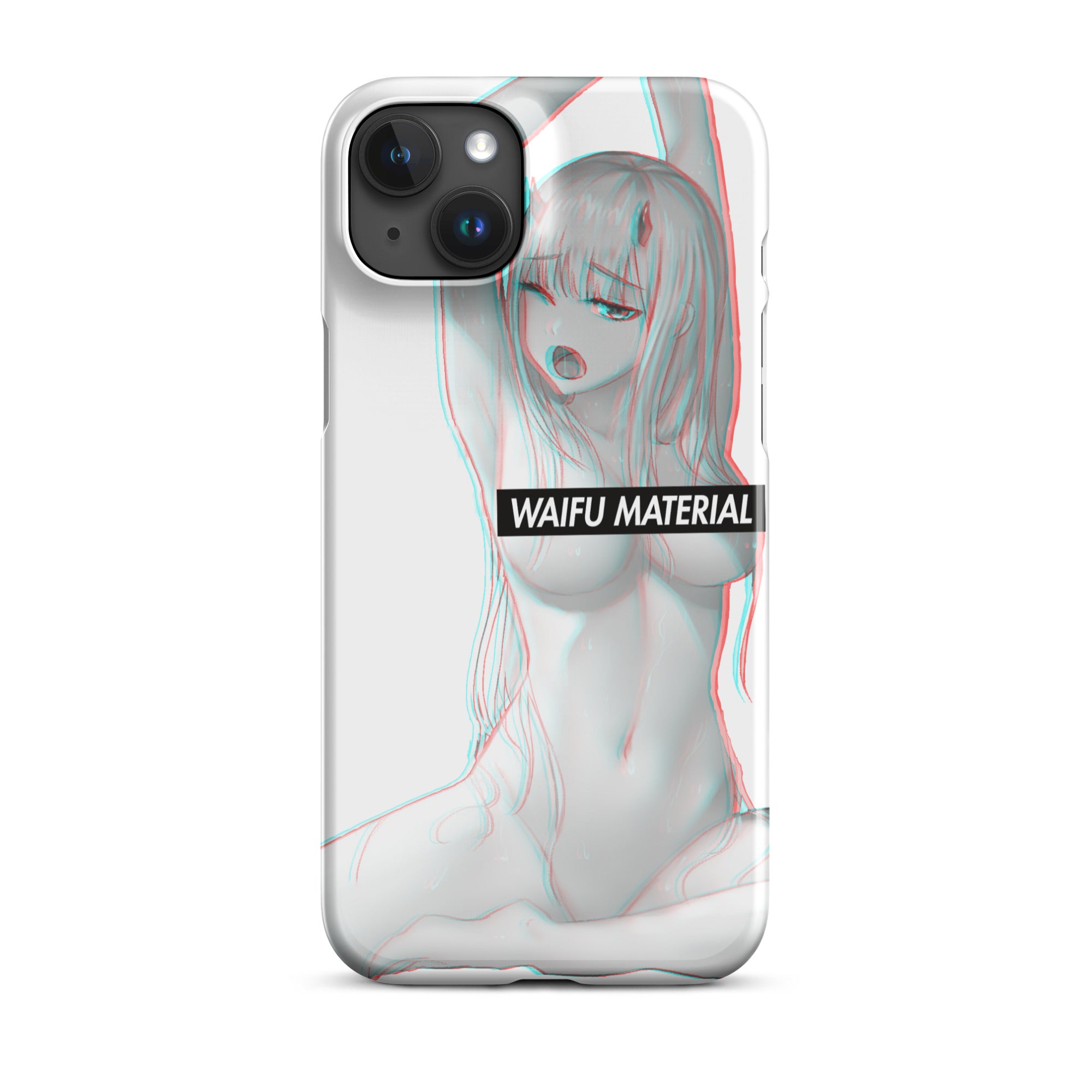 Zero Two Waifu Material #003 iPhone Premium Case