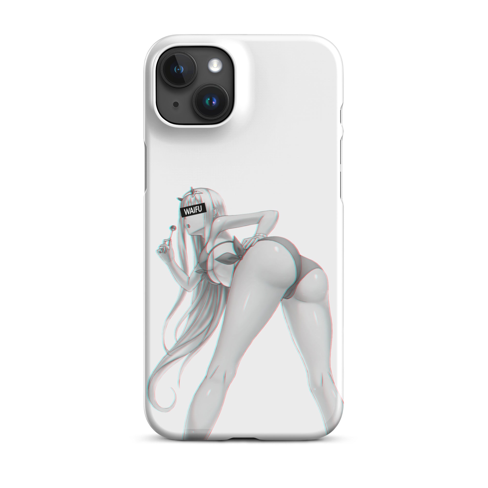 Zero Two Waifu Material #005 iPhone Premium Case