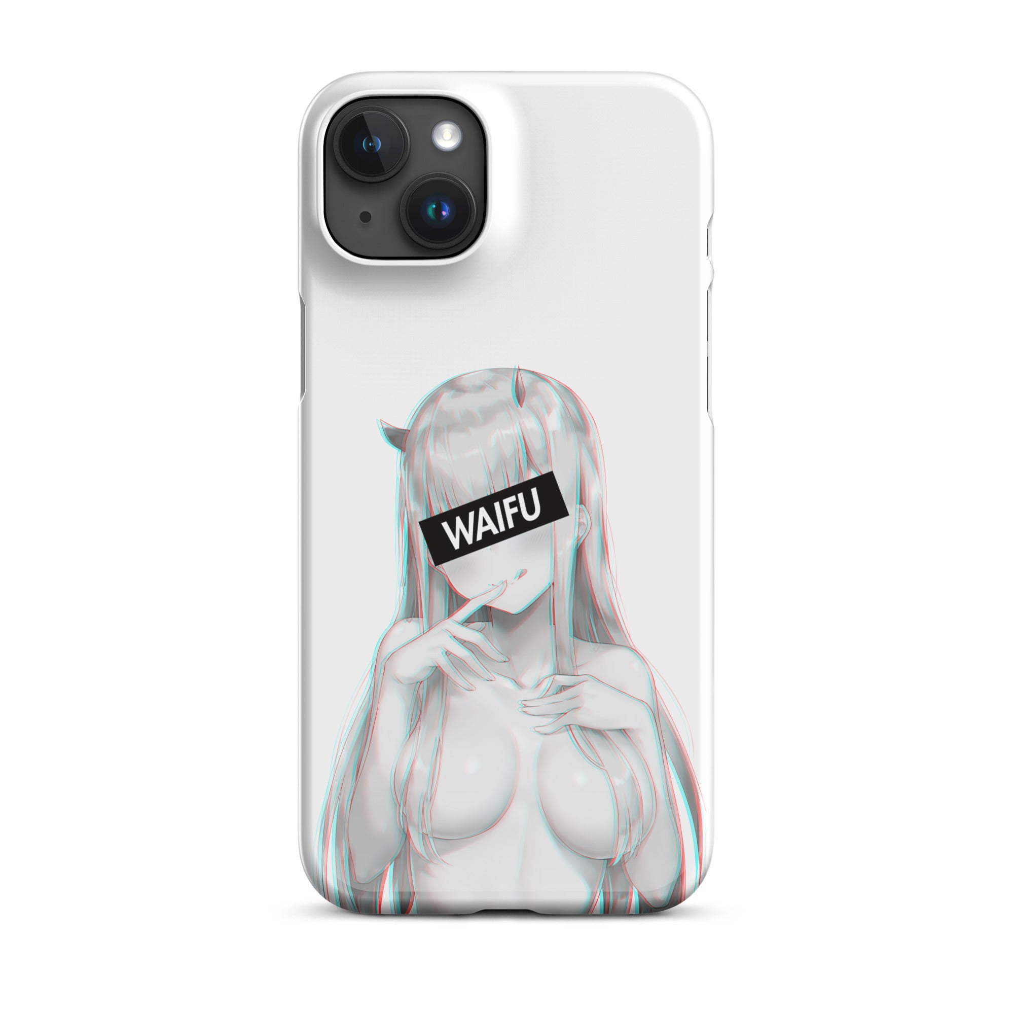 Zero Two Waifu Material #007 iPhone Premium Case